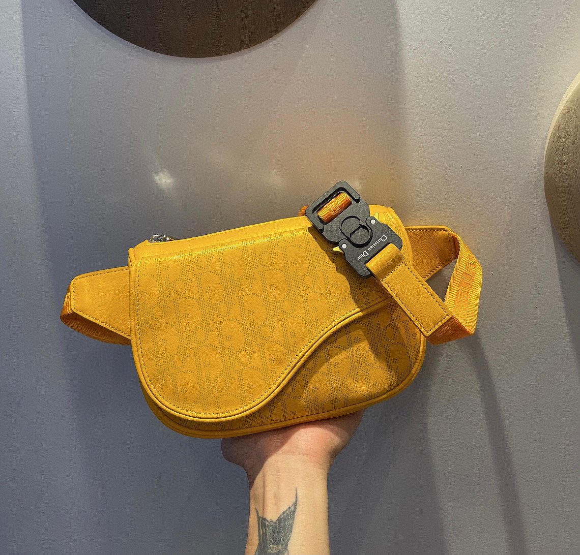 Dior Square Saddle Bag #nigo3322