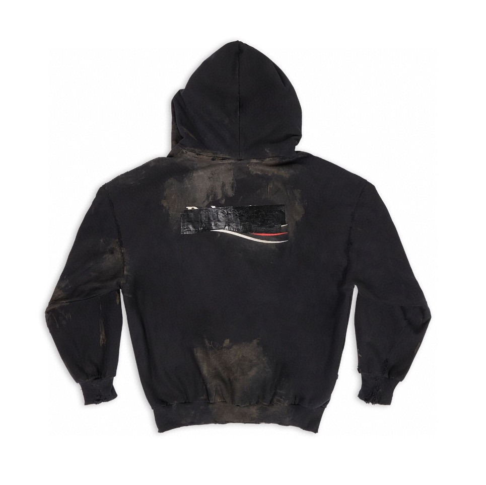 Balenciaga Worn Zippered Hoodie Cardigan #nigo8441