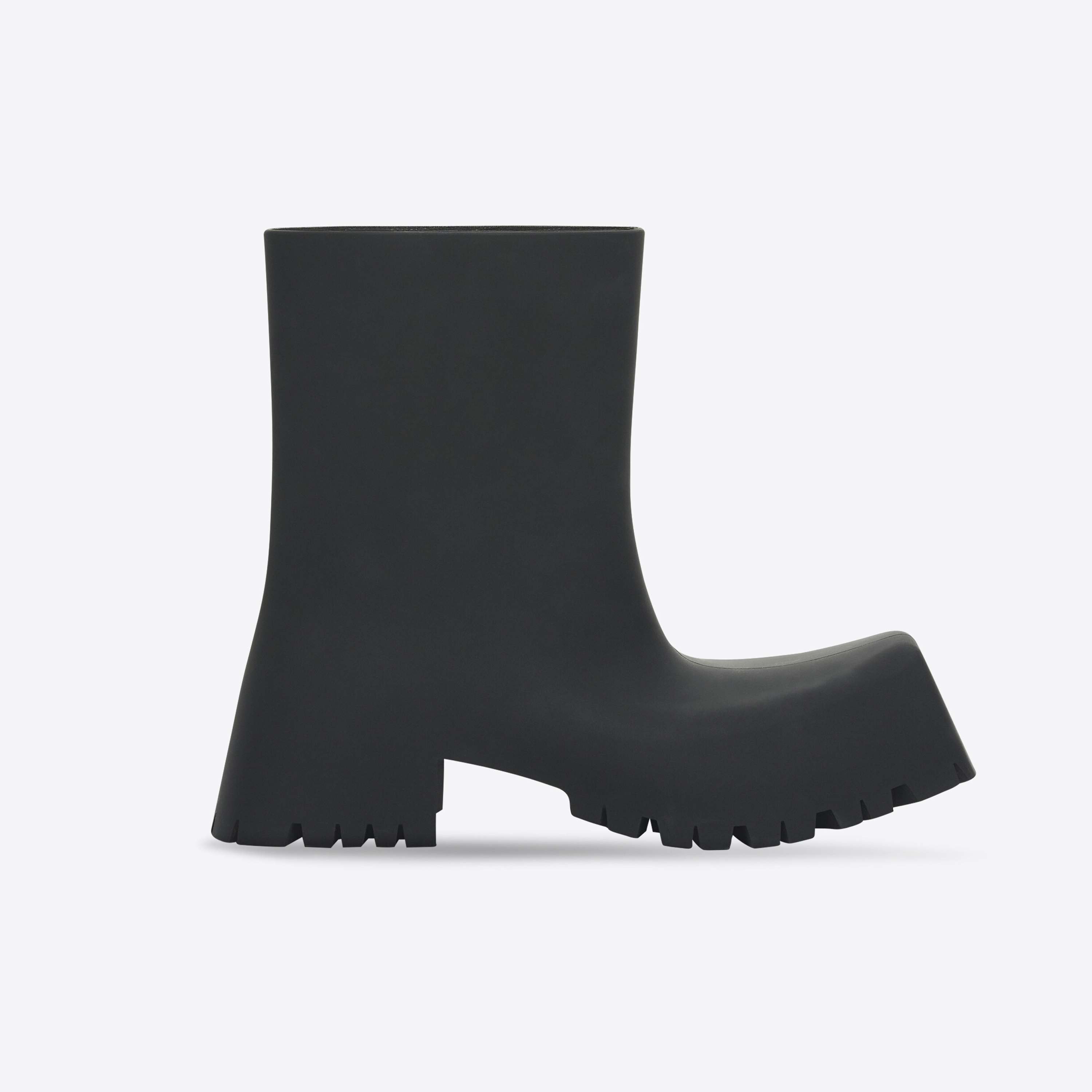 Balenciaga Waterproof Rain Resistant Rhino Toe Boots Square Toe Trendy Rubber Rain Boots Shoes #nigo54543