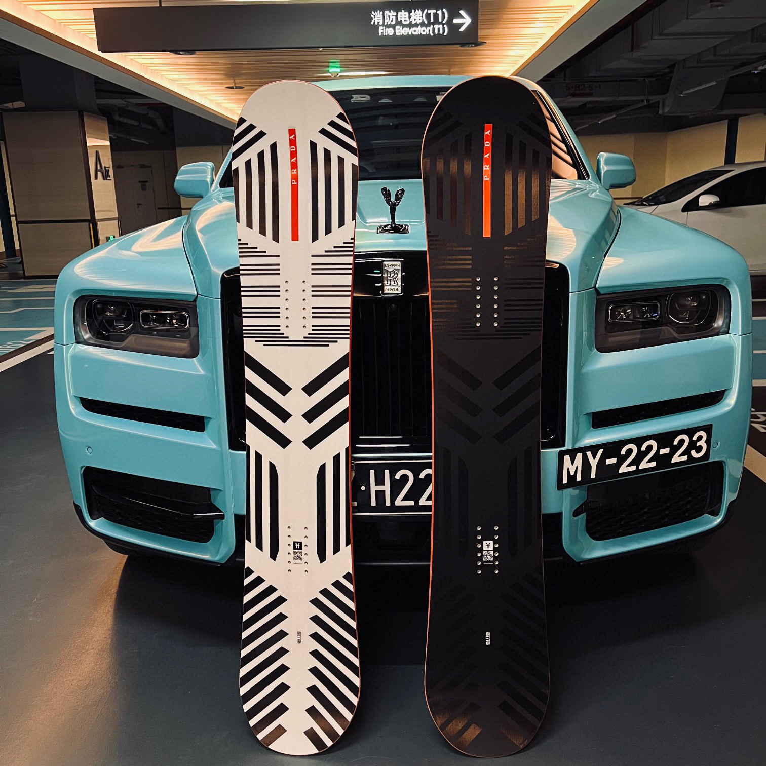Prada Ski Equipment Skis Skateboard #nigo8428