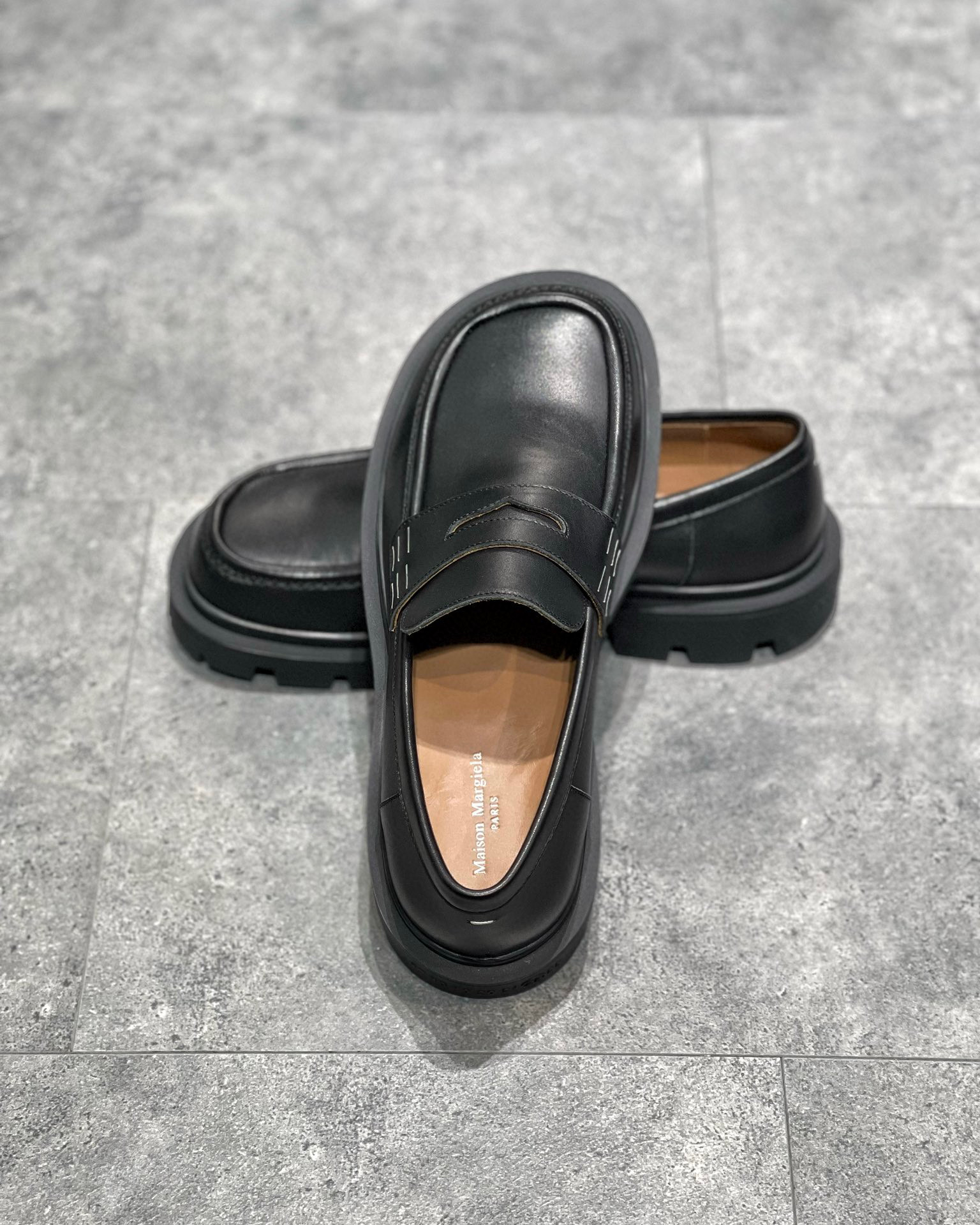 NIGO Maison Margiela MM6 Smooth Leather Casual Shoes #nigo8491