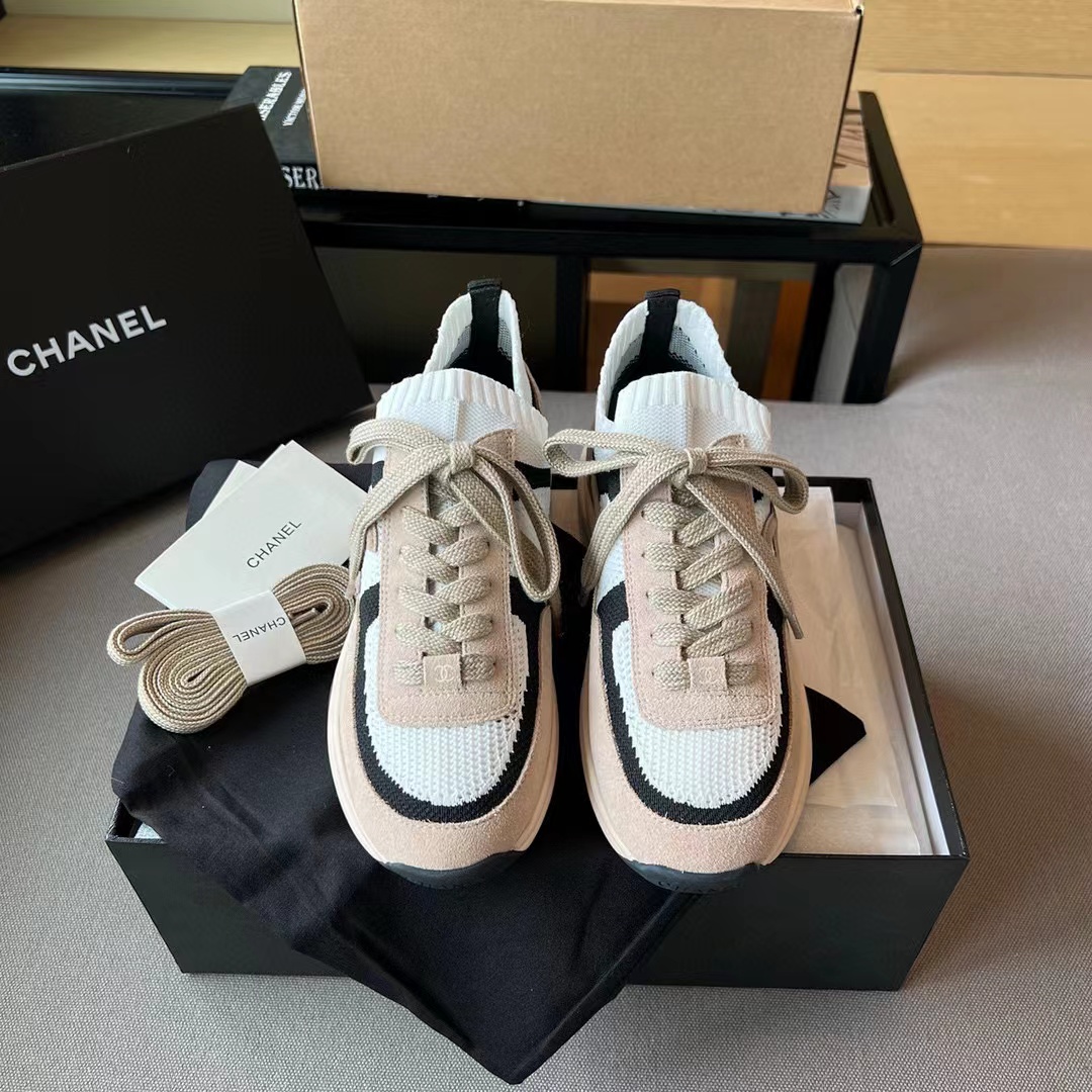 Chanel Retro Breathable Shock Absorbing Casual Sneakers #nigo54941