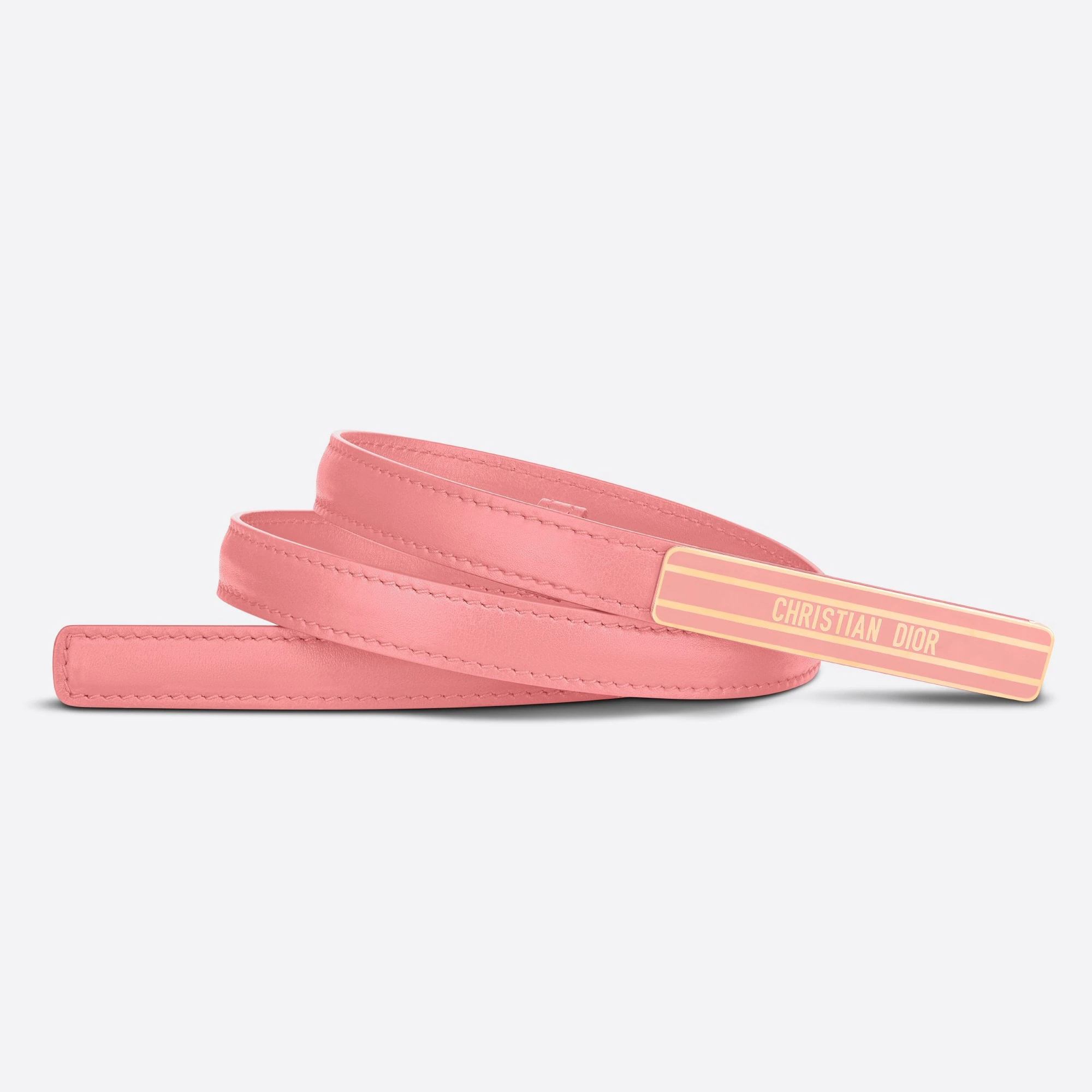 Dior Leather Thin Cute Belt #nigo55856