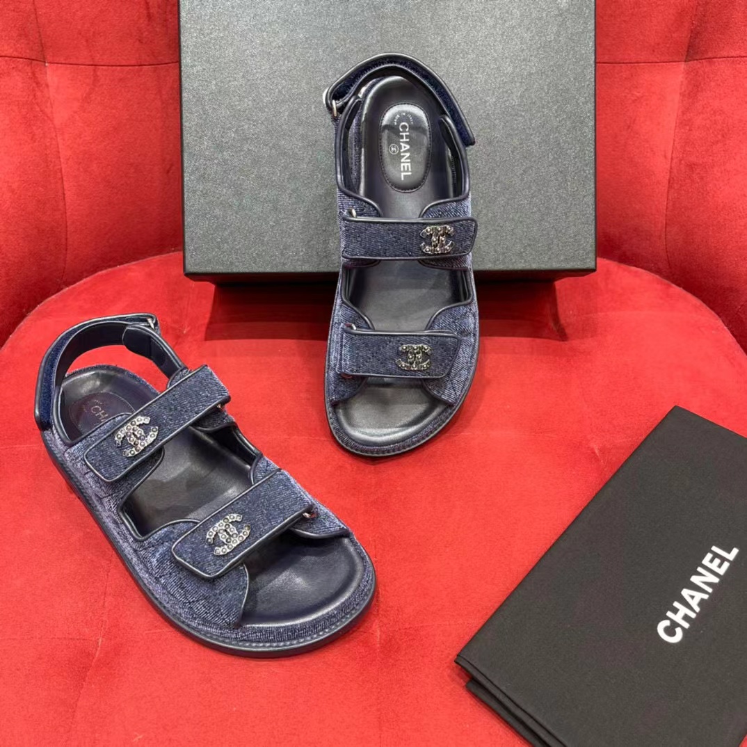 Chanel NIGO Summer Women Sandals Flat Beach Shoes #nigo55112