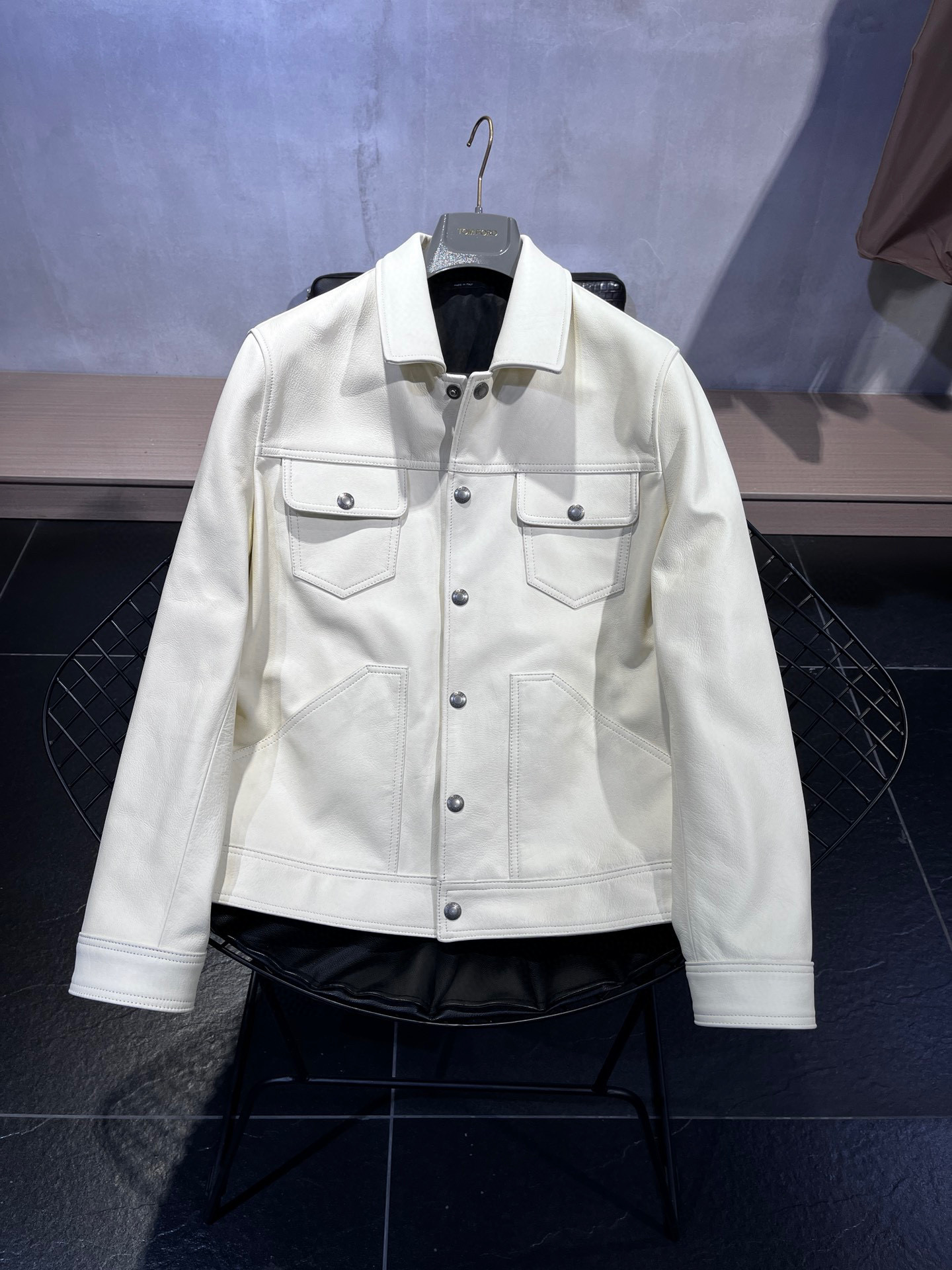 TomFord Cashmere Suede Western Jacket Coat #nigo7885