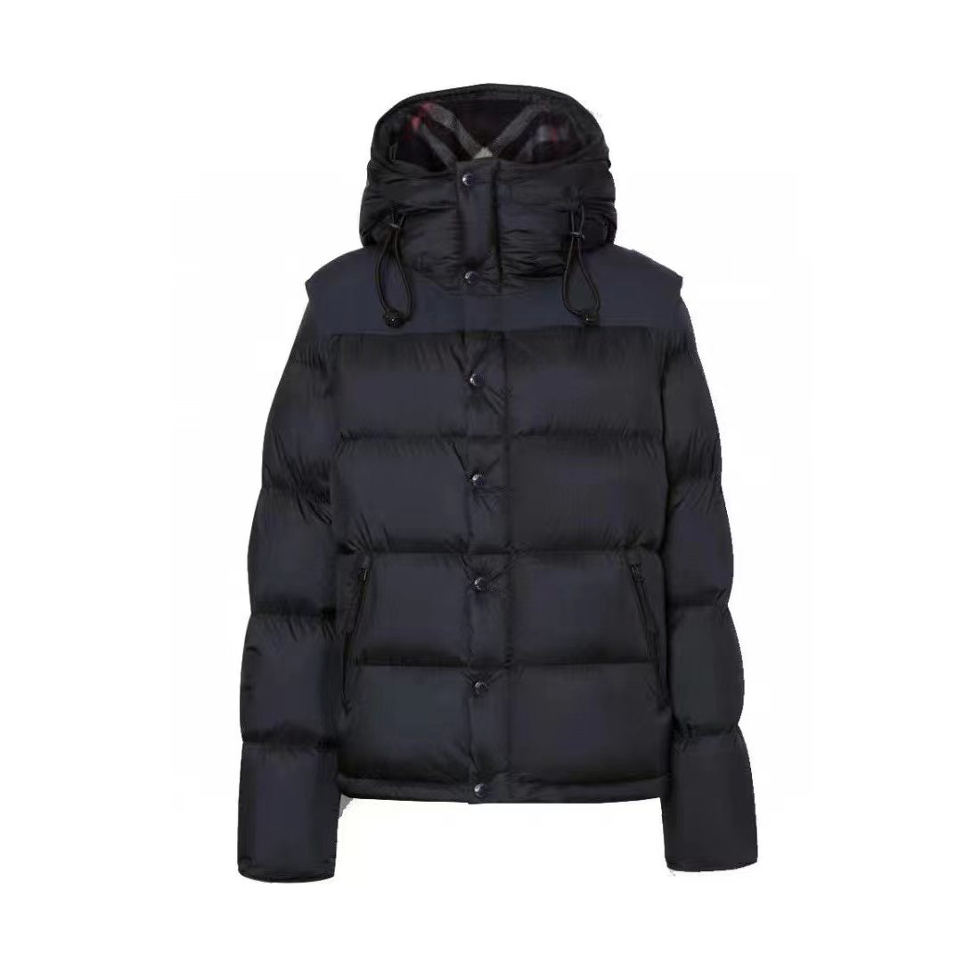 Burberry Removable Sleeve Puffer Down Jacket Coat #nigo6542