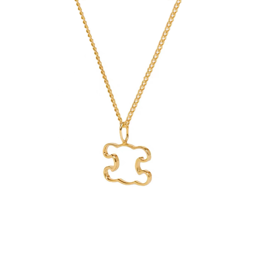 Celine Triumphal Arch Earrings Necklace Accessories Jewelry #nigo82447