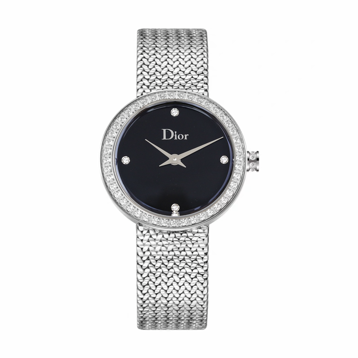 Dior Mesh Craft Fine Steel Watch Chain Quartz Watch Casual White Matching Accessories Jewelry #nigo82484