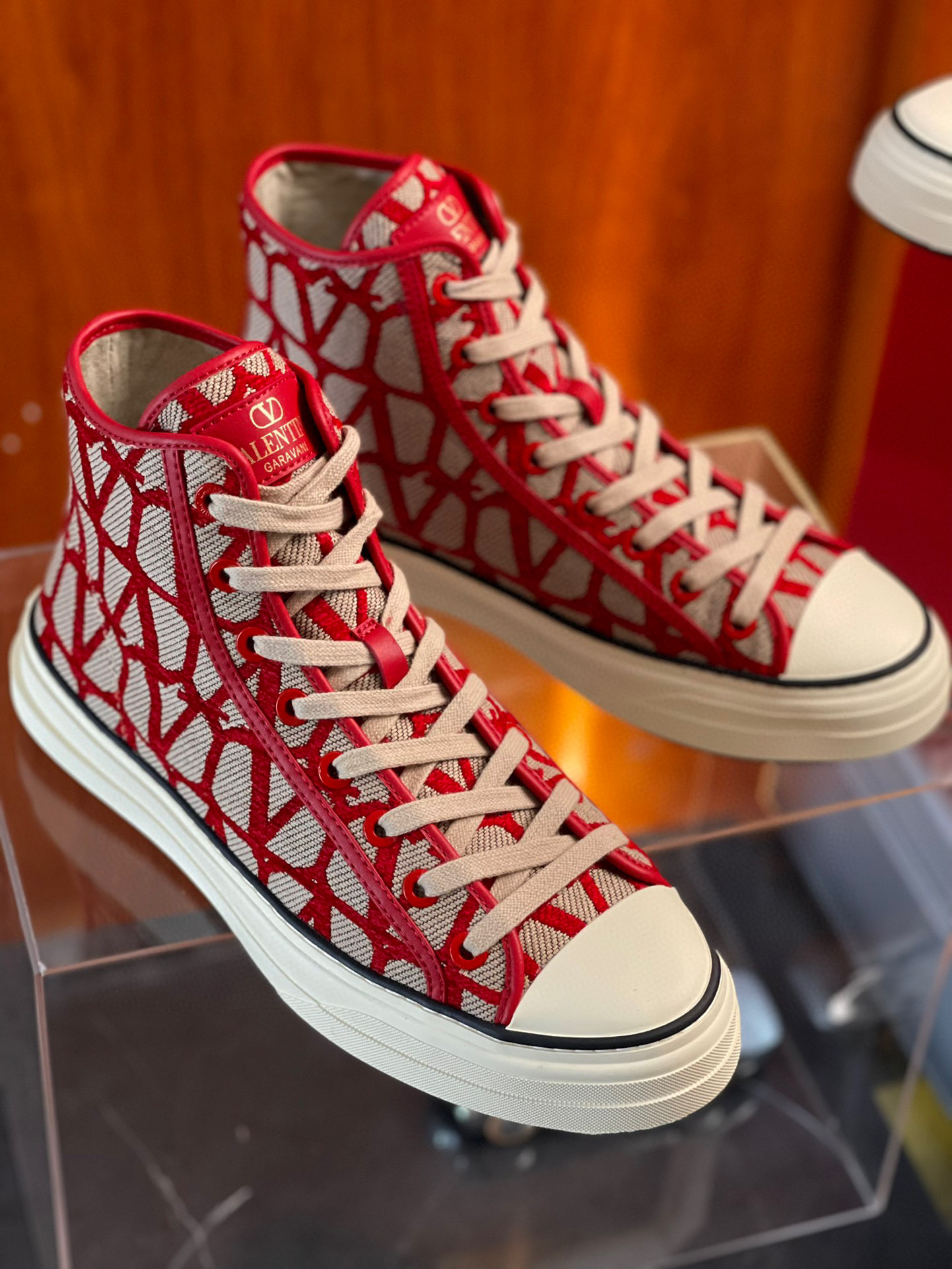 Valentino NIGO Alphabet Canvas Shoe Board Sneakers Shoes #nigo57474