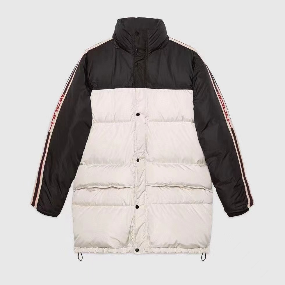 Gucci White Panel Puffer Down Jacket #nigo6177