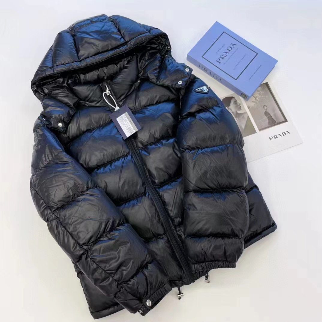 Prada Winter Hooded Puffer Down Jacket #nigo9726