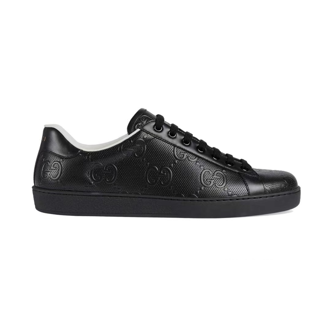 Gucci Leather Logo Printed Flat Casual Shoes #nigo52169