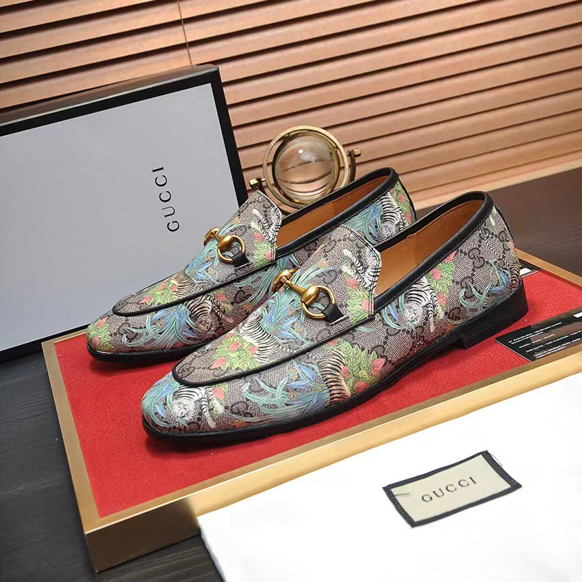 Gucci Tiger Year Loafers Flat Shoes #nigo53691