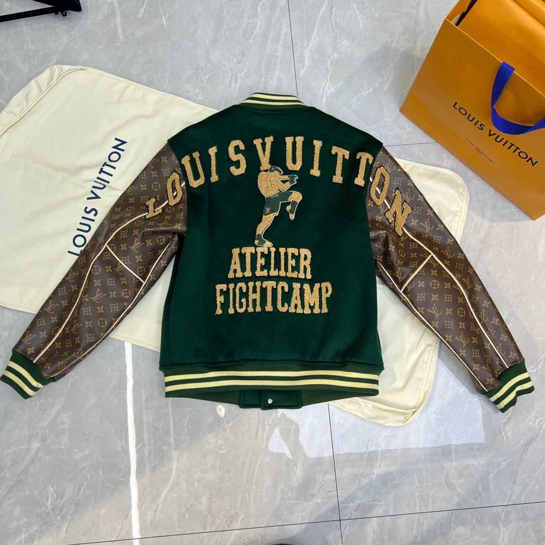 Louis Vuitton Genuine Leather Jacket #nigo35368