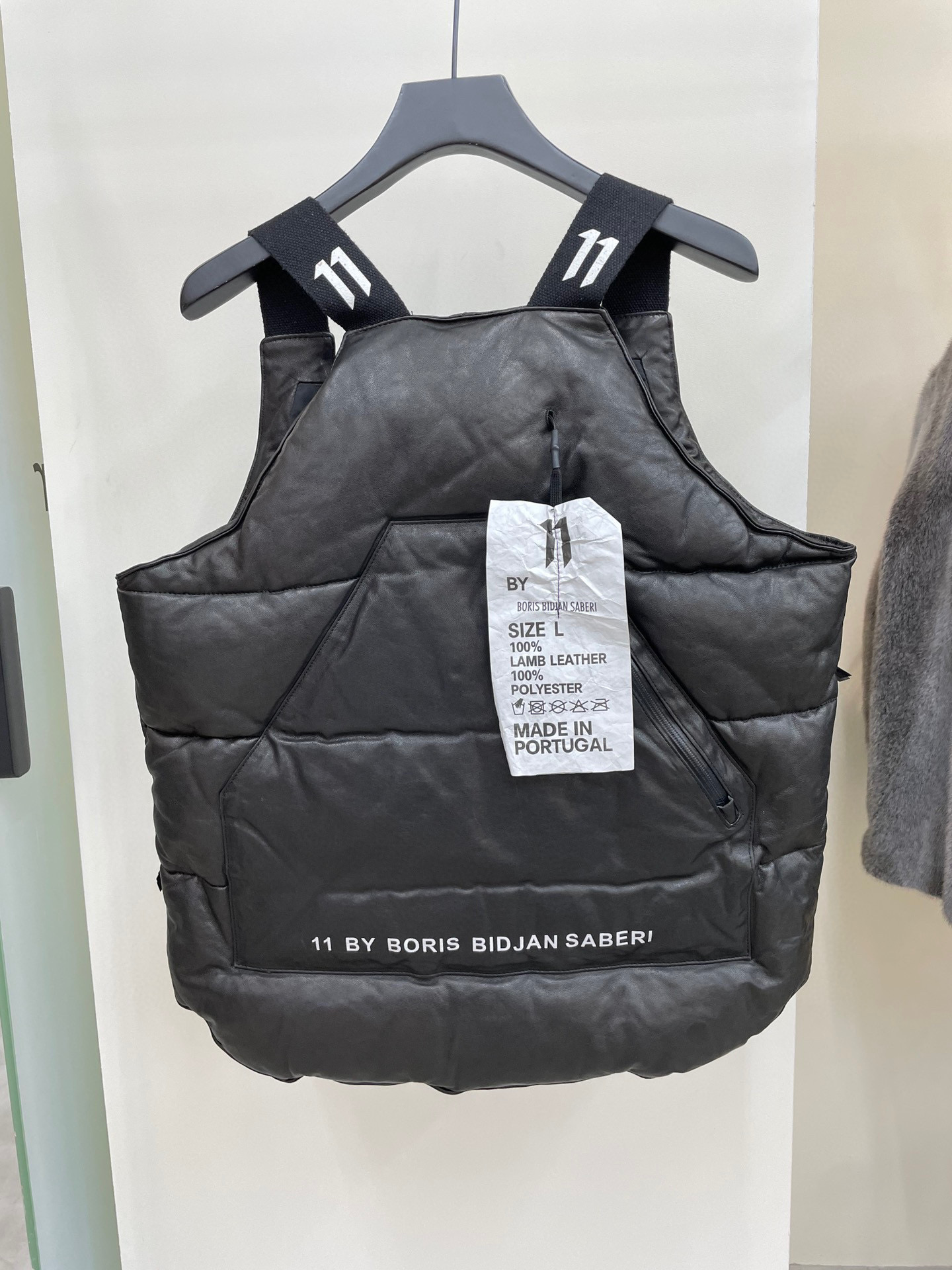 Puffer Down Leather Vest Jacket #nigo2438