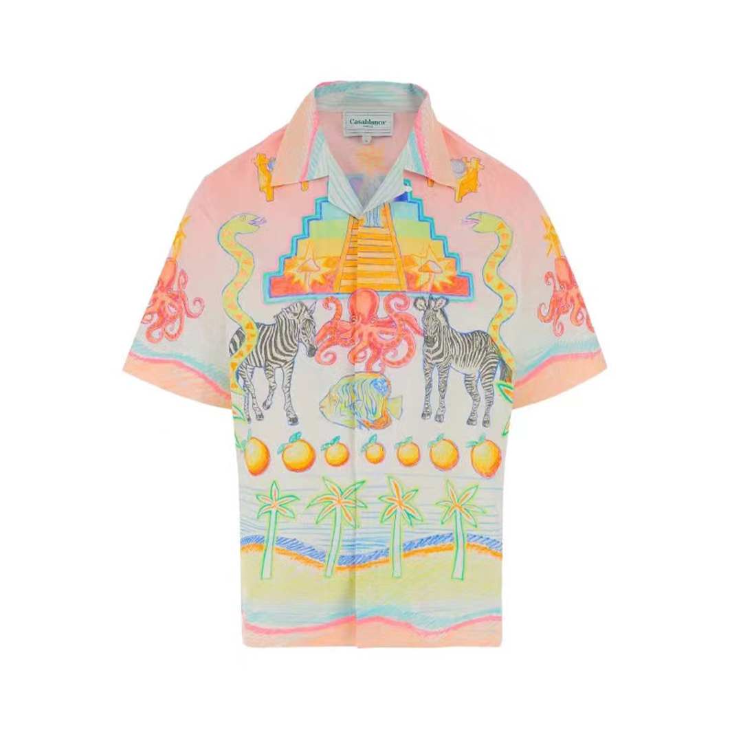 Casablanca Patterned Print Shirt Ngvp #nigo5171