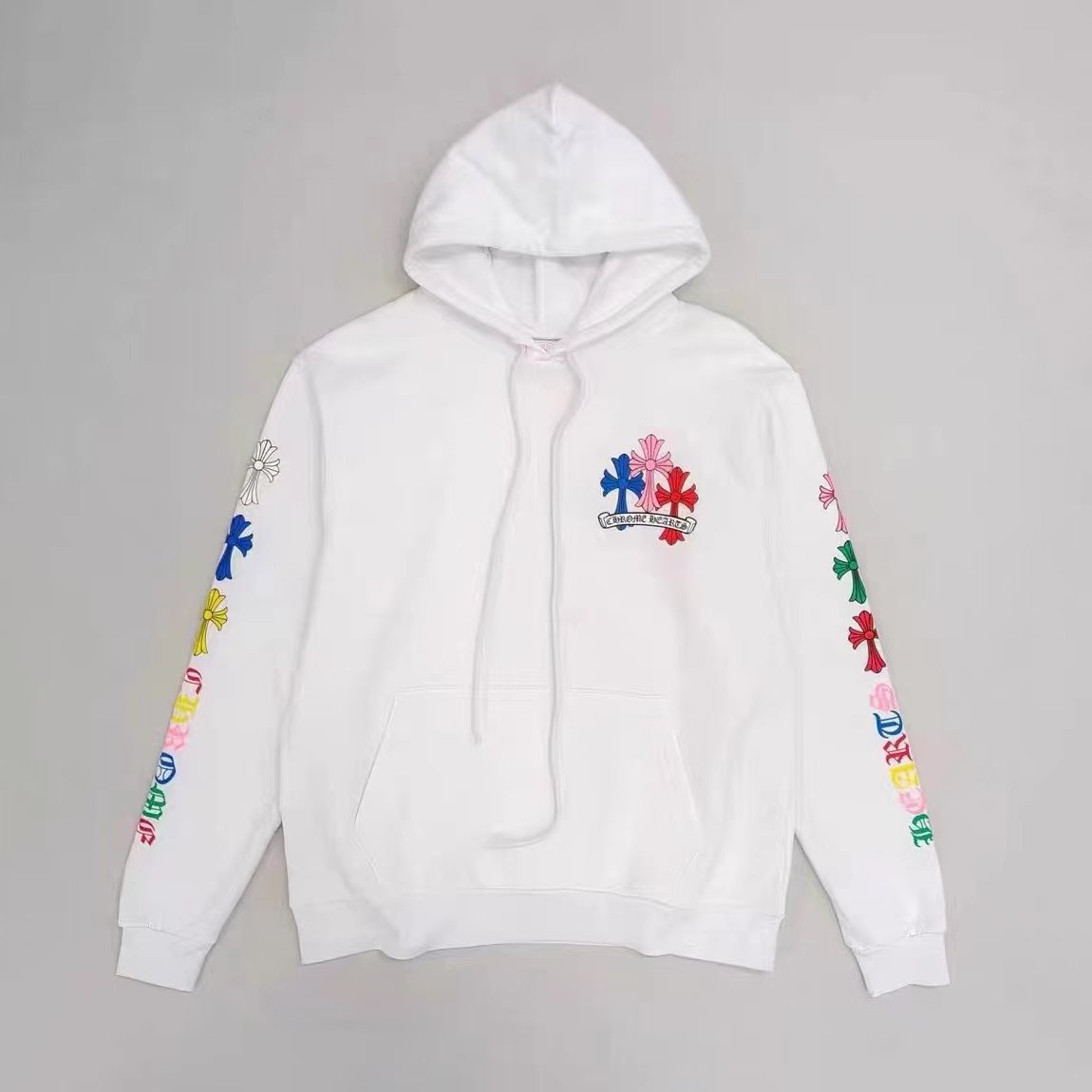 Chrome Hearts NIGO Monochrome Hooded Pullover Sweater #nigo3494