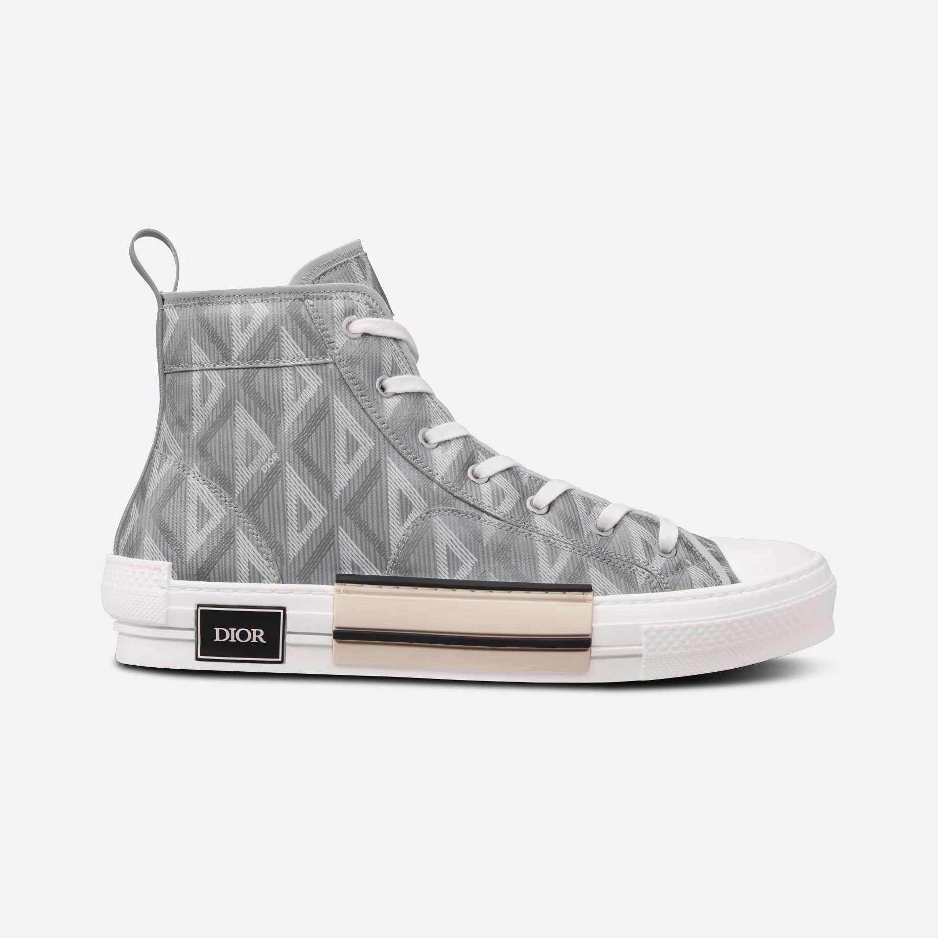 Dior Plaid High Top Canvas Shoes Sneakers #nigo8429