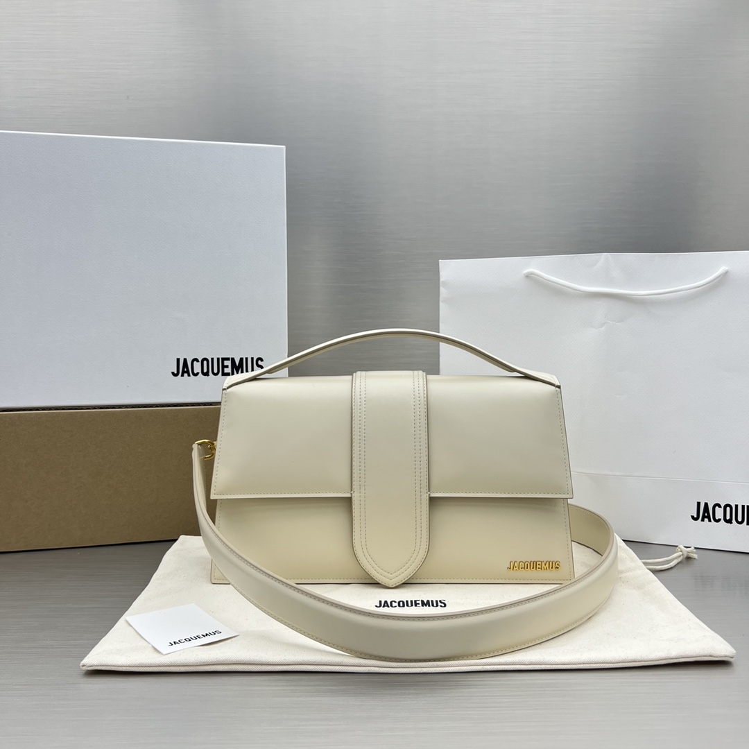 Jacquemus Leather Square Portable Shoulder Bag #nigo52455