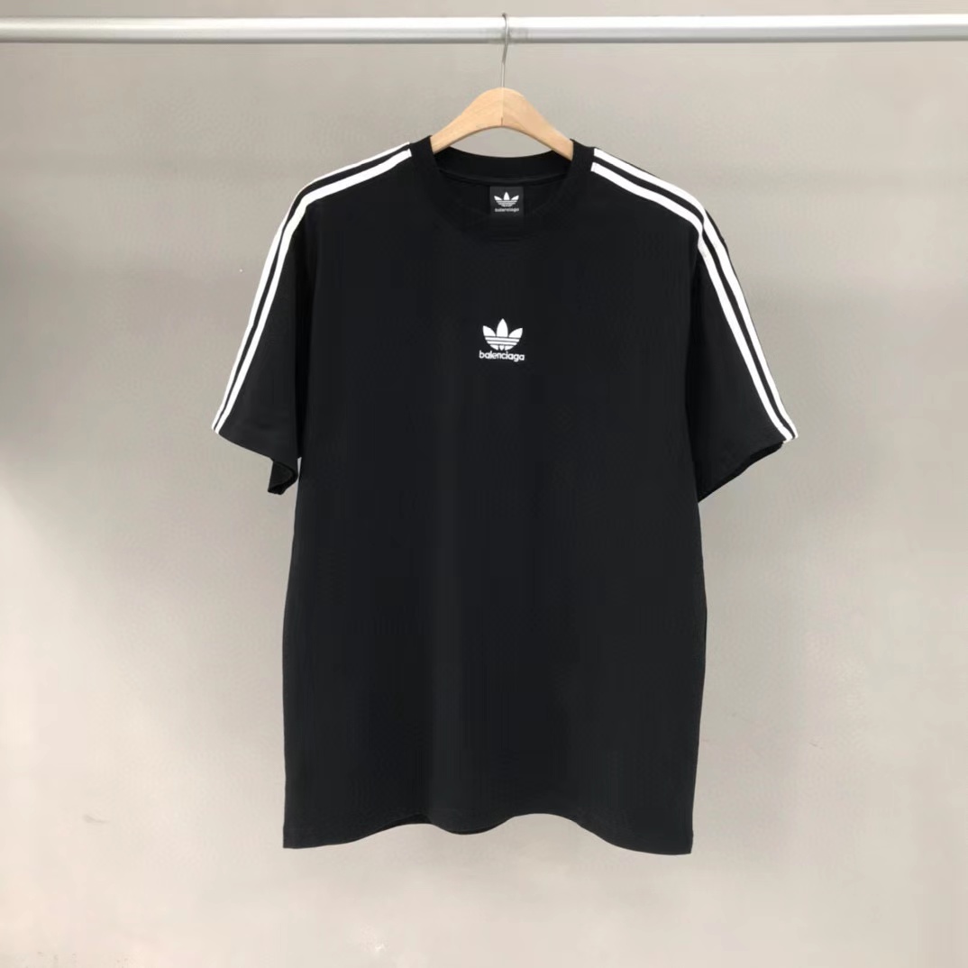 Balenciaga Adidas Pure Color Short Sleeve Round Neck T-shirt #nigo52354