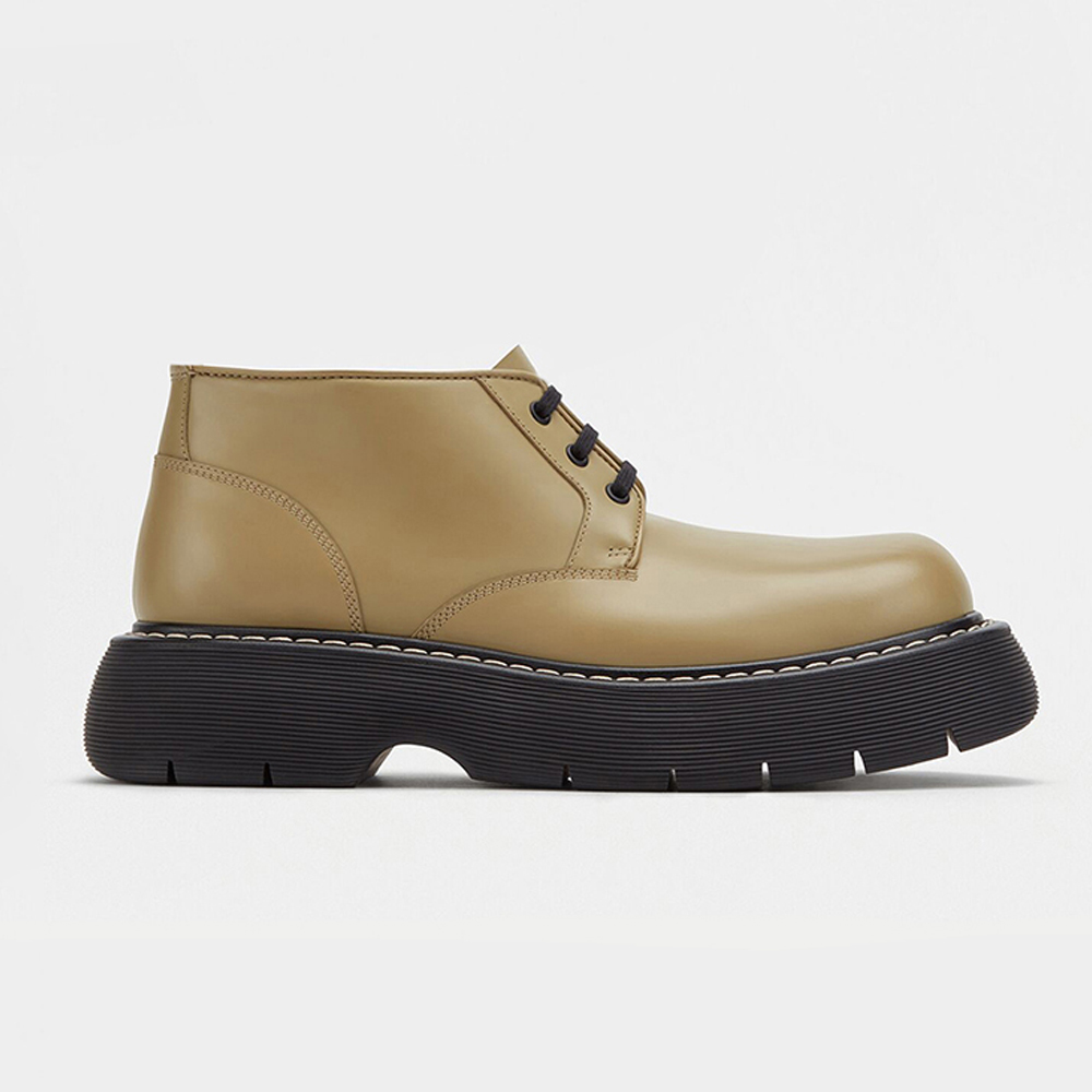 Bottega Veneta Swell Nude Boots And Leather Lace-Ups Shoes #nigo53262