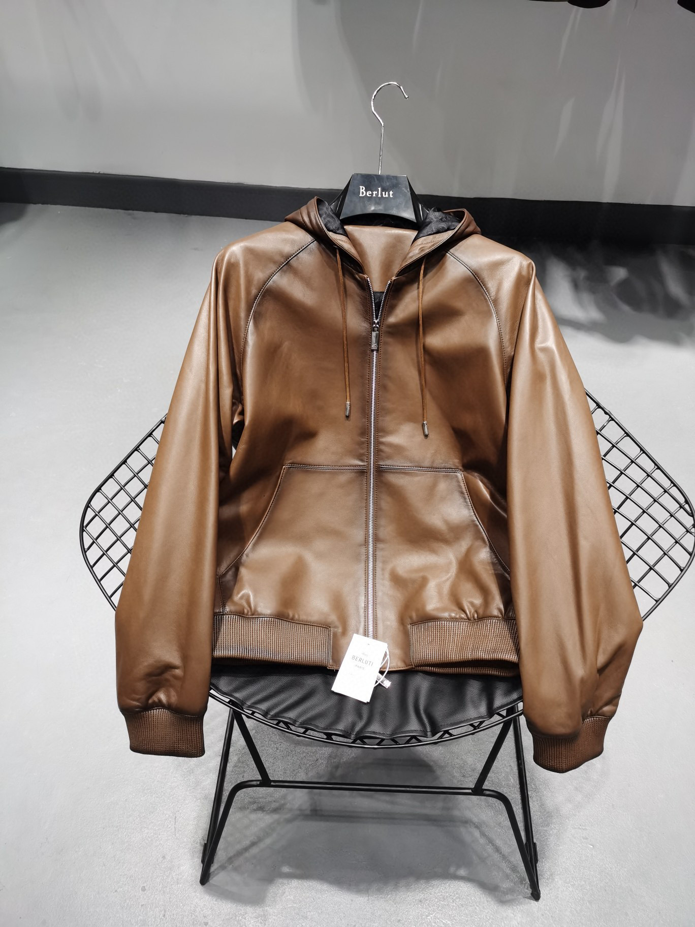 Berluti Genuine Leather Jacket Coat #nigo9793