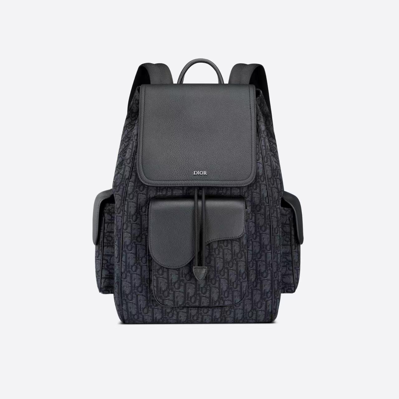 Dior Leather Backpack Bag #nigo5469