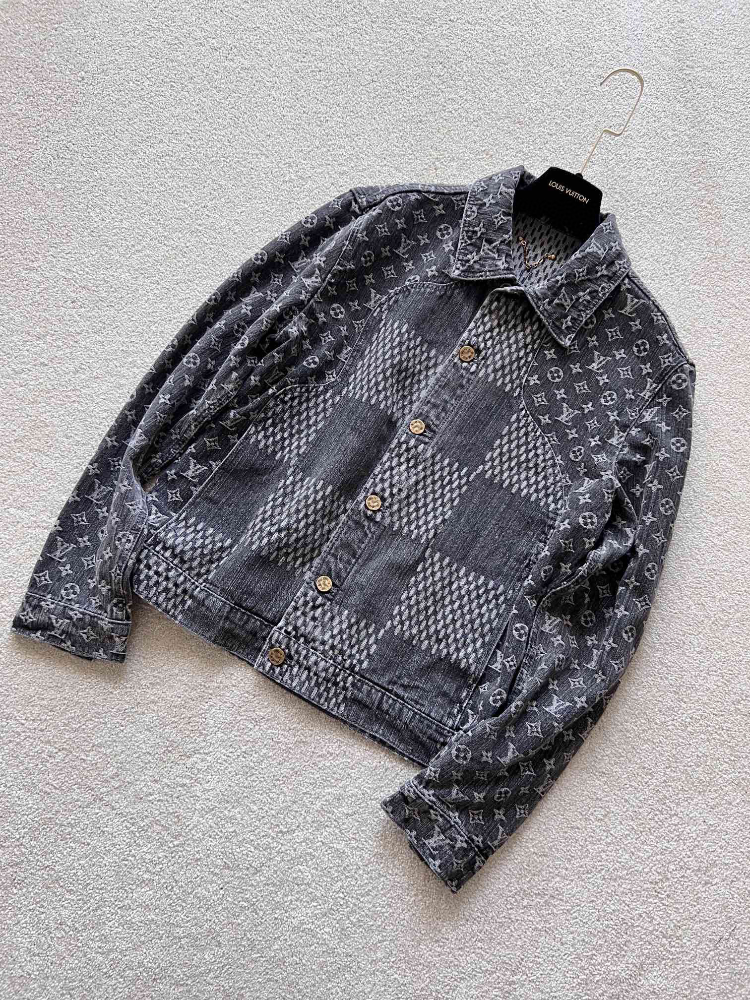Louis Vuitton x nigo Denim Jacket #nigo11058