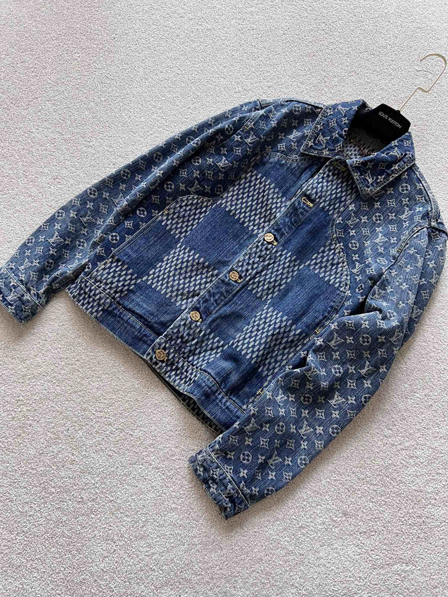 Louis Vuitton x nigo Denim Jacket #nigo11058