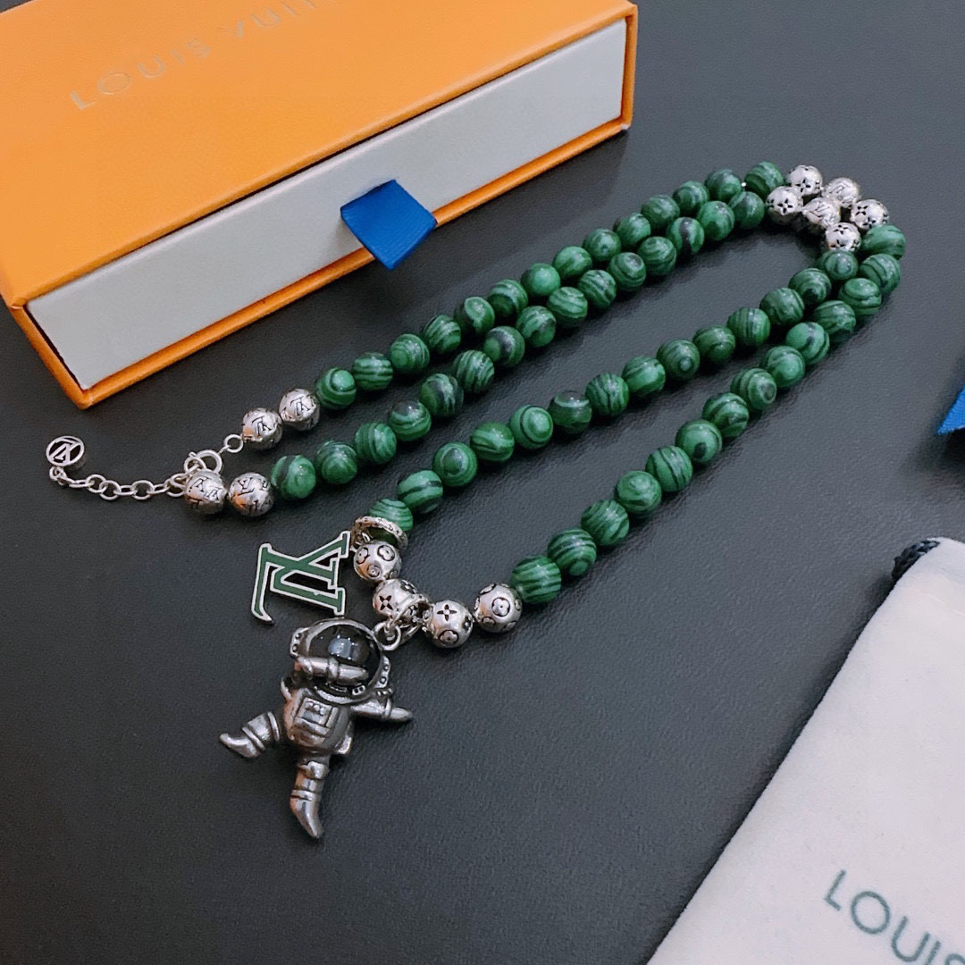 Louis Vuitton Astronaut Bead Necklace #nigo96429