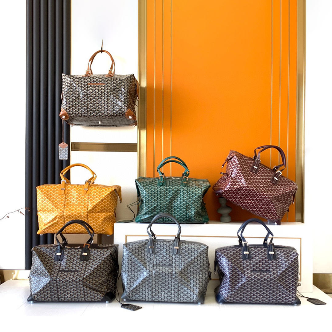 GOYARD Leather Printed Hand Luggage Bag #nigo21799