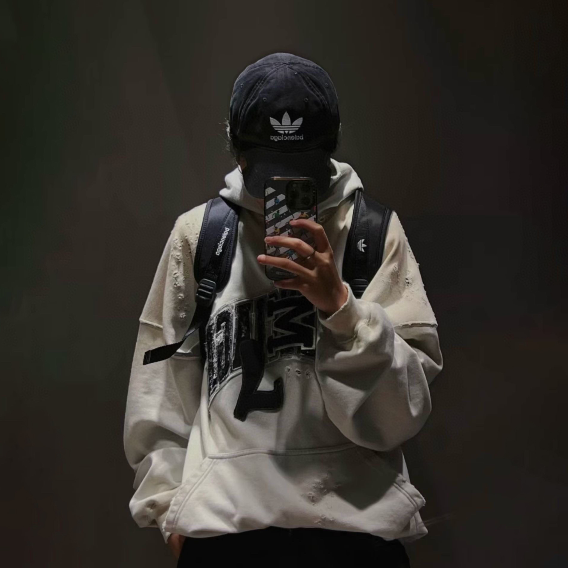 Balenciaga Embroidered Letter Hooded Sweatshirt Pullover #nigo96434