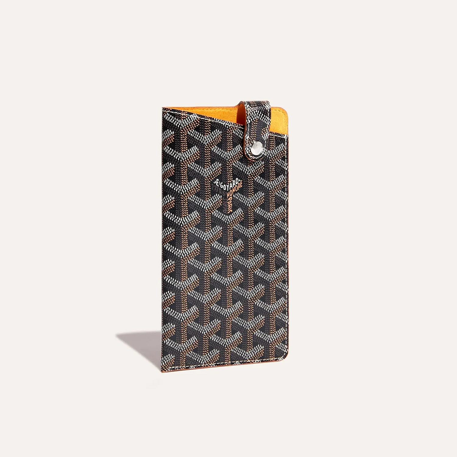 GOYARD MontMartre Leather Printed Diagonal Cross Phone Bag #nigo21811