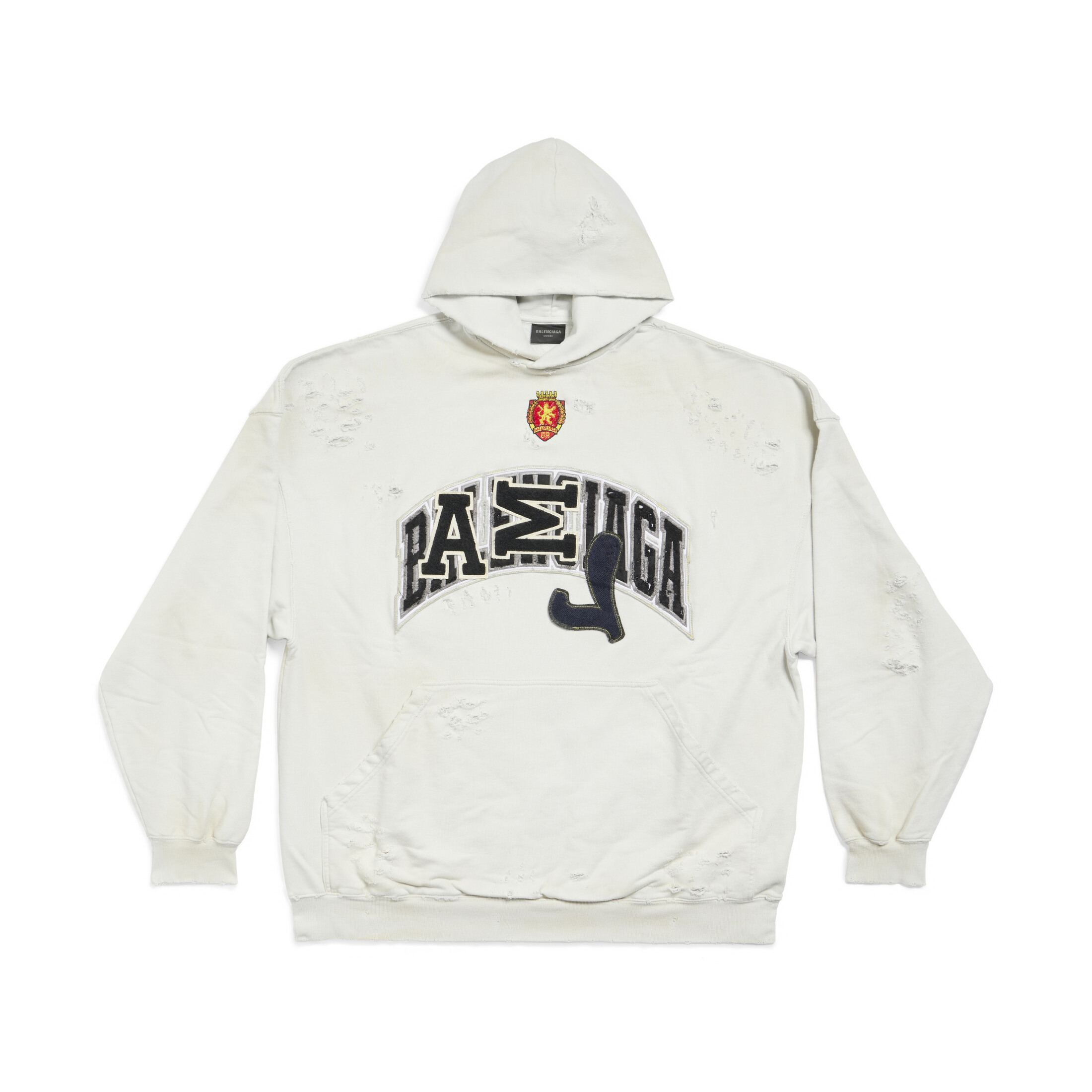 Balenciaga Embroidered Letter Hooded Sweatshirt Pullover #nigo96434