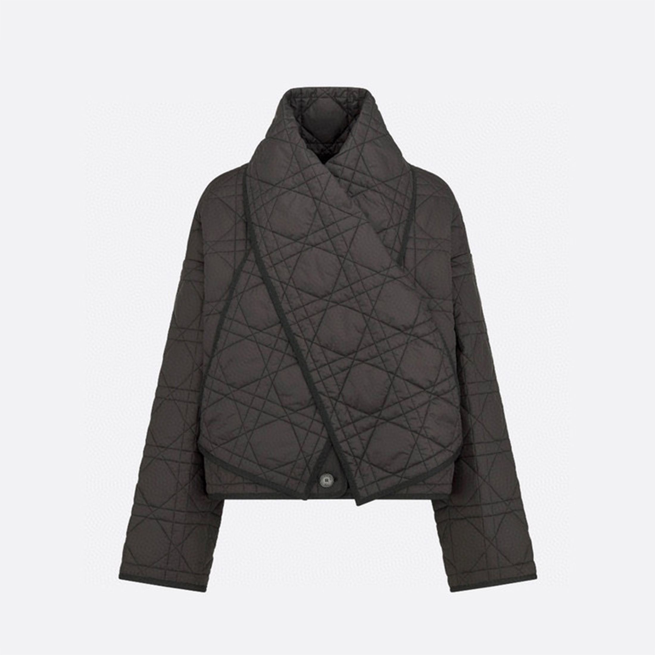 Dior Black Diamond Check Short Coat Ngvp #nigo6576