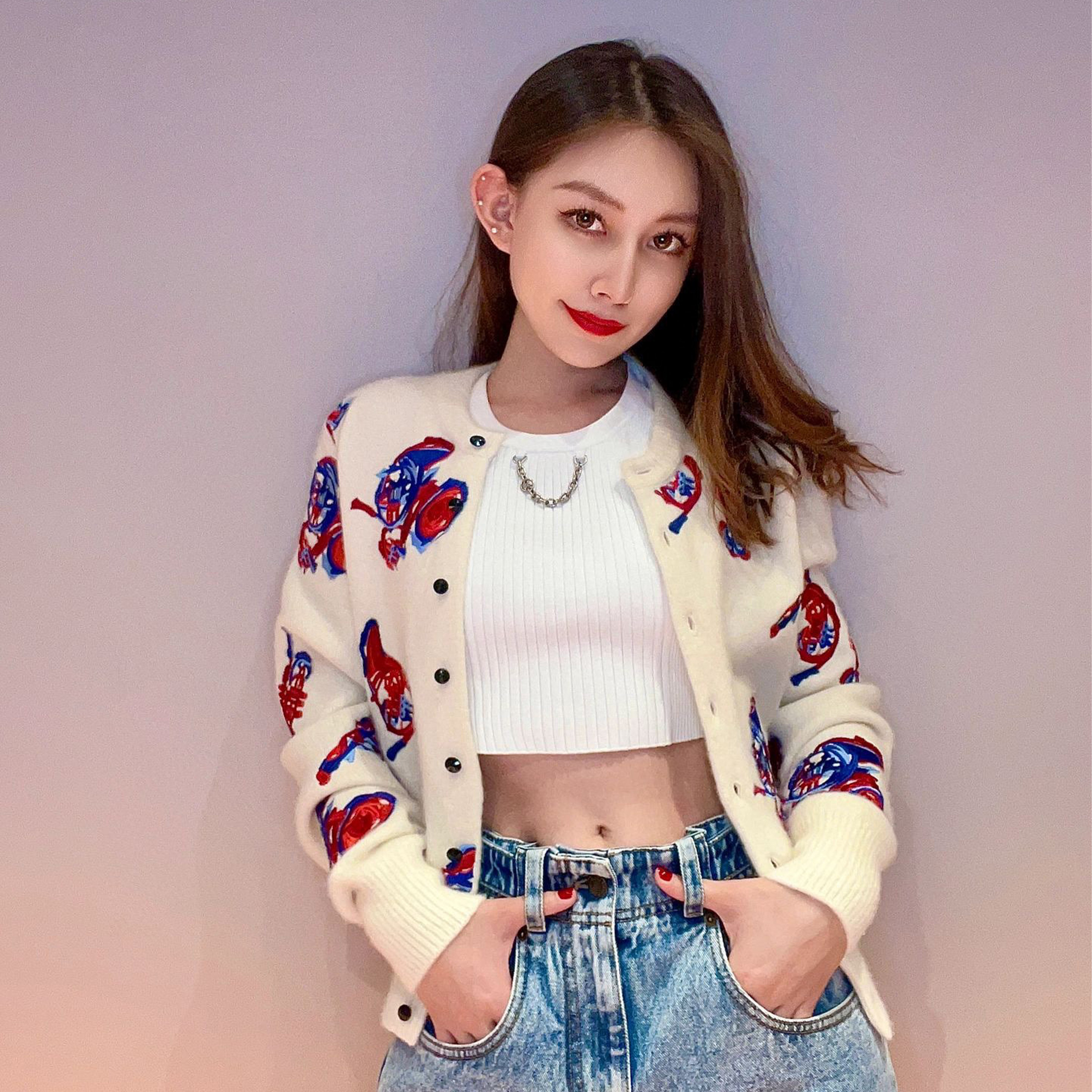 Louis Vuitton Embroidered Trumpet Cardigan Ngvp #nigo6577