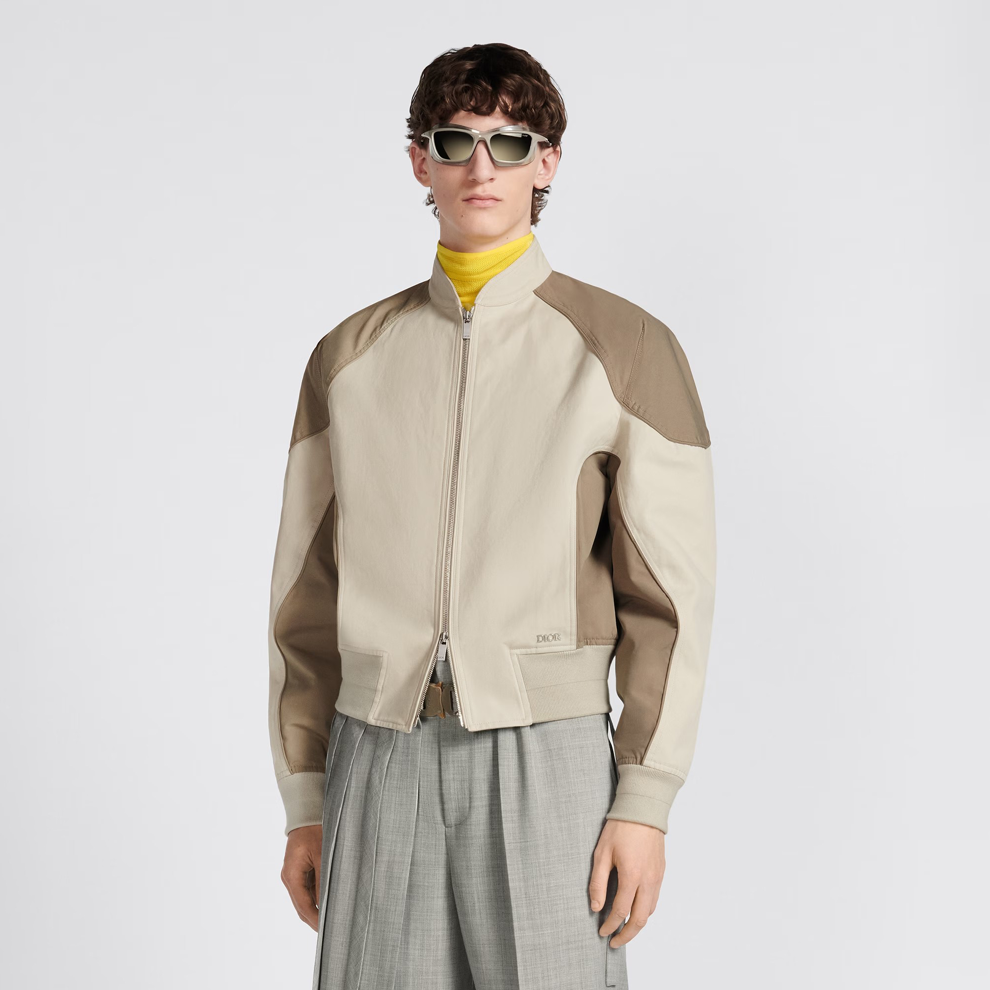 Dior Colour Block Zip Jacket #nigo96453