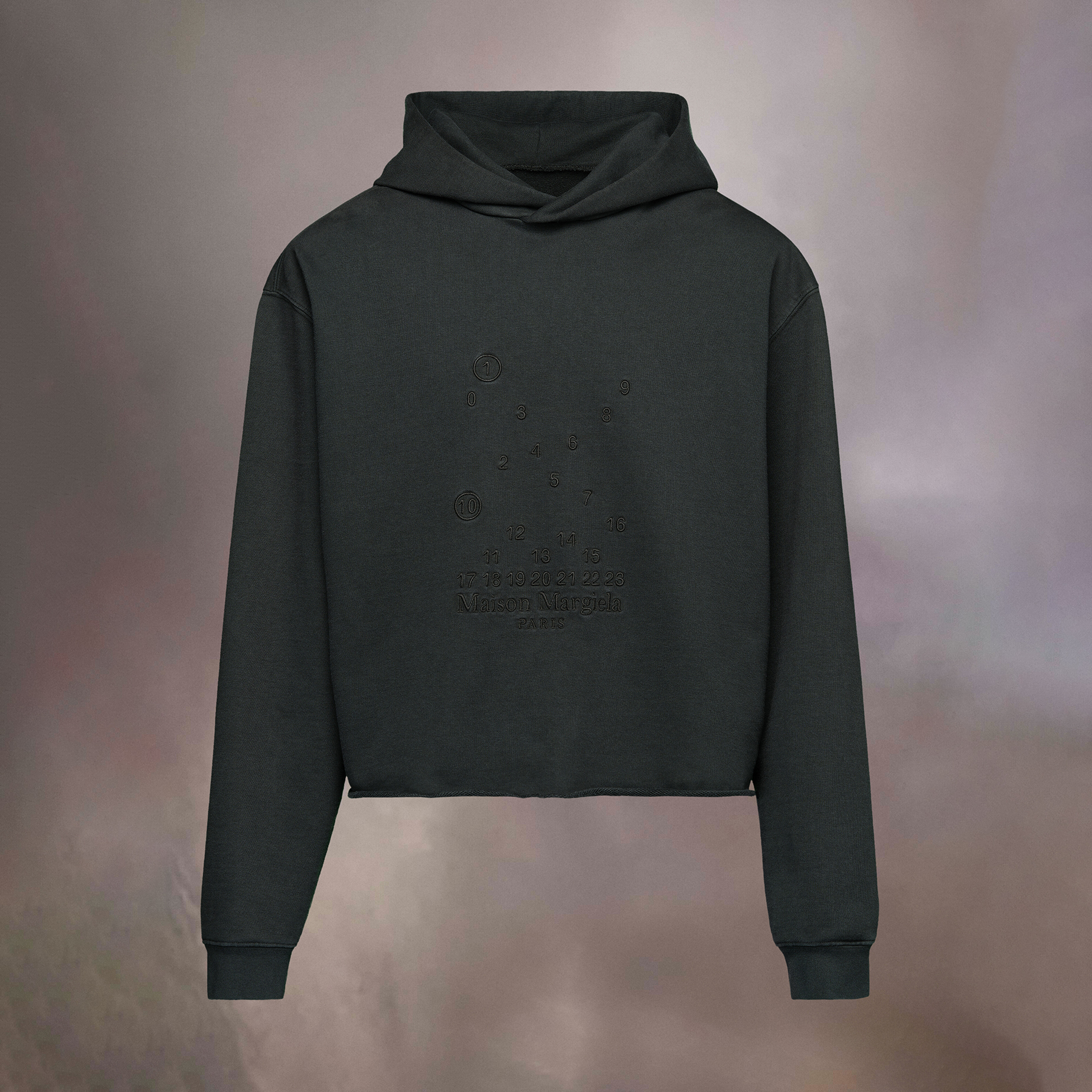 Maison Margiela Digital Embroidery Hooded Sweatshirt Pullover #nigo96446