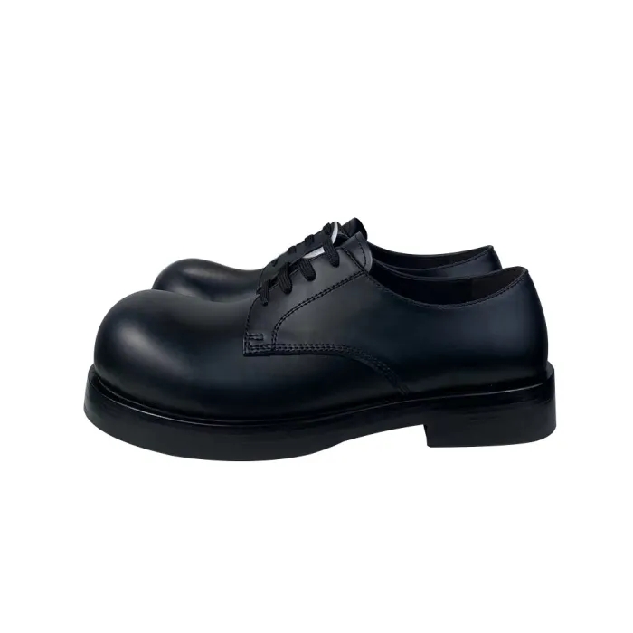 Bottega Veneta Black Low Top Leather Shoes #nigo6298