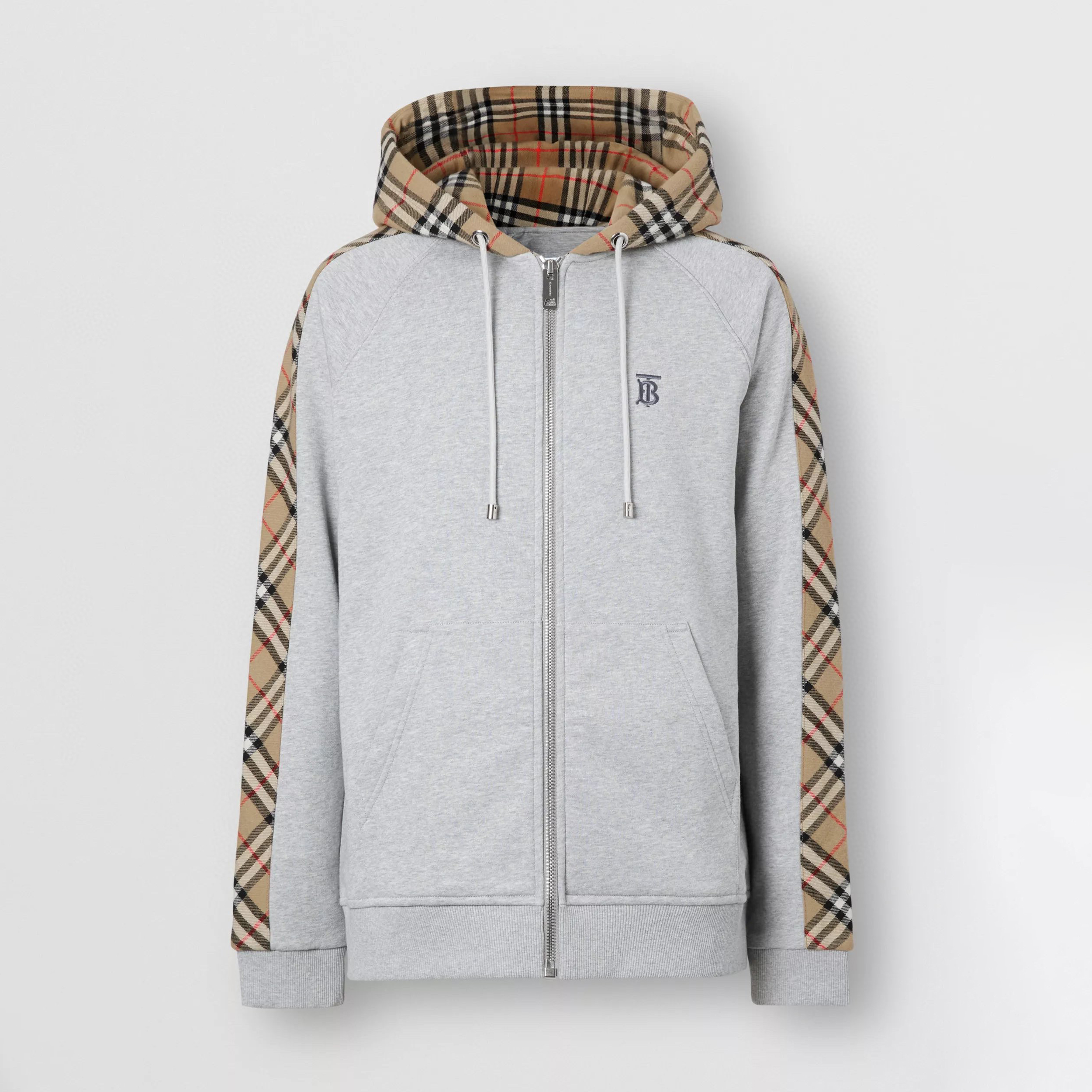 Burberry Long Sleeved Hooded Zippered Jacket #nigo96461