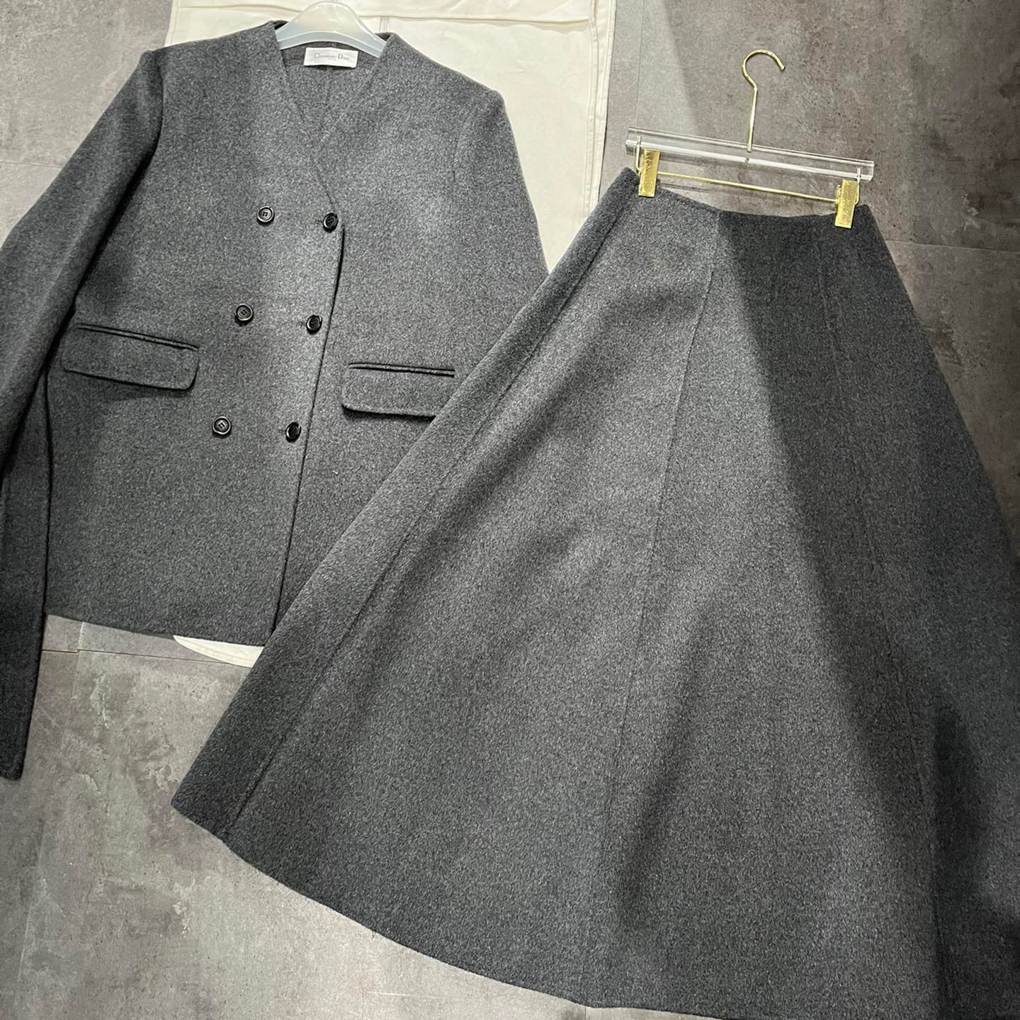 Dior Suit Jacket Half Skirt Set #nigo96463