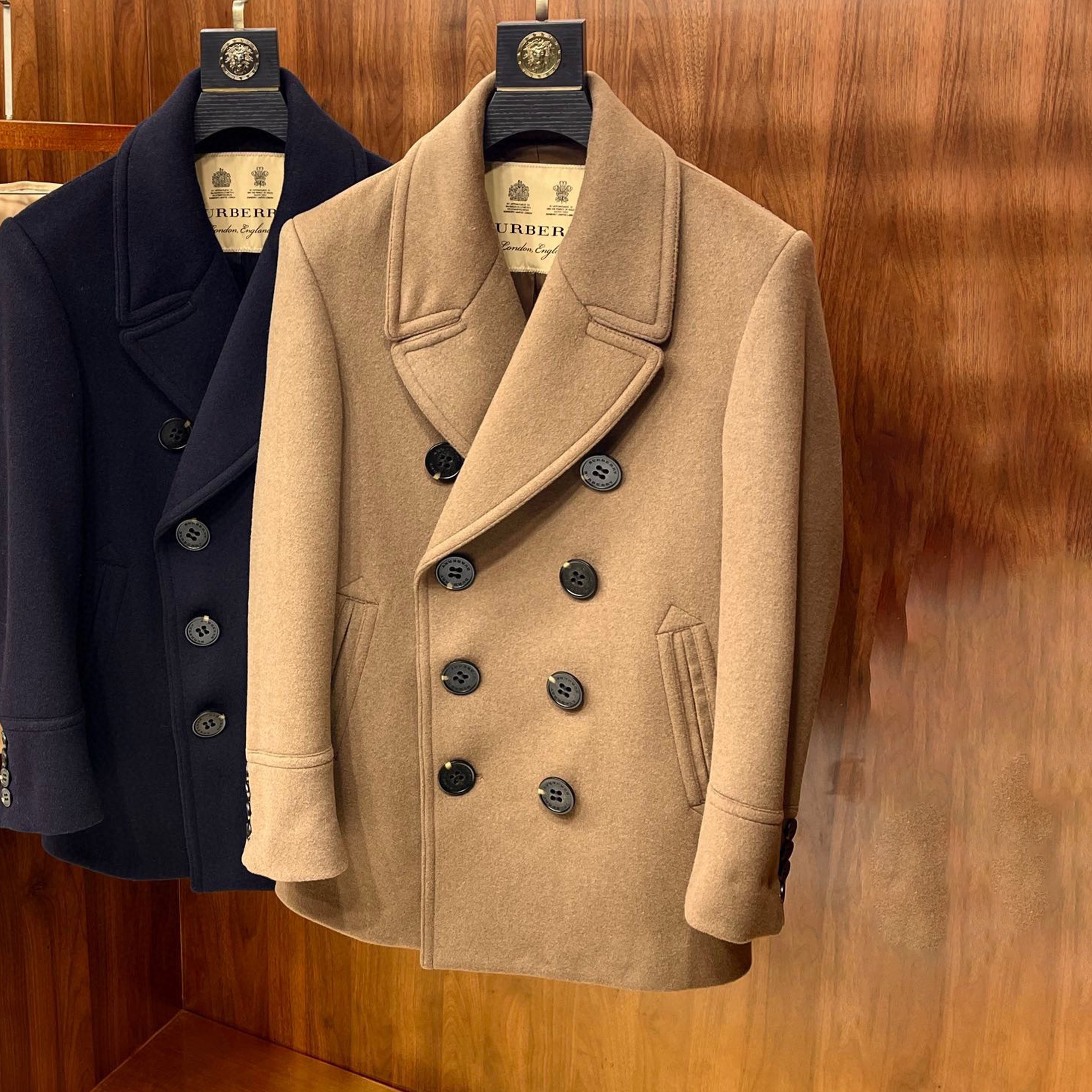 Burberry Men's Cashmere Thickened Coat Ngvp #nigo6597