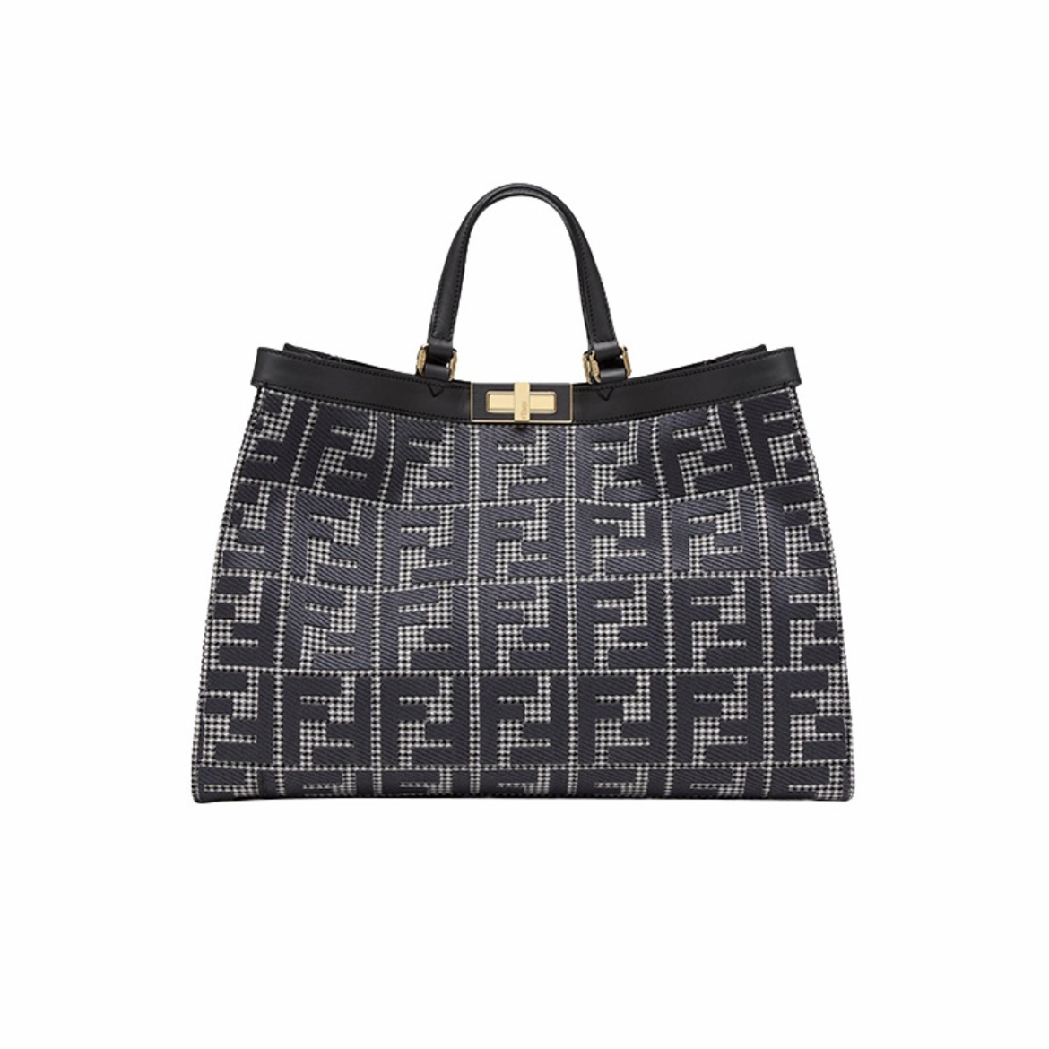 Fendi peekaboo X-tote Leather One Shoulder Printed Bag #nigo21833