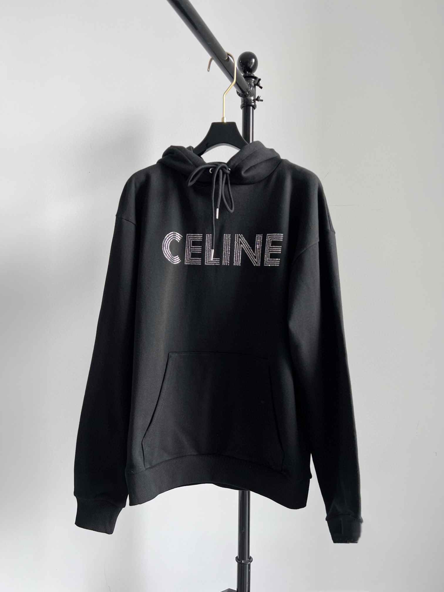 Celine Cotton Hooded Sweatshirt Pullover #nigo96479