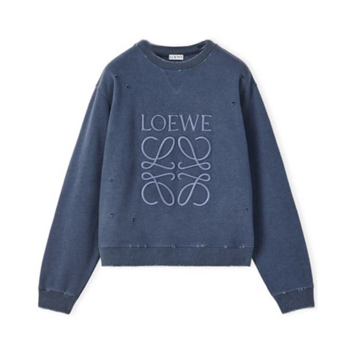Loewe Embroidered Logo Crew Neck Sweatshirt #nigo96512