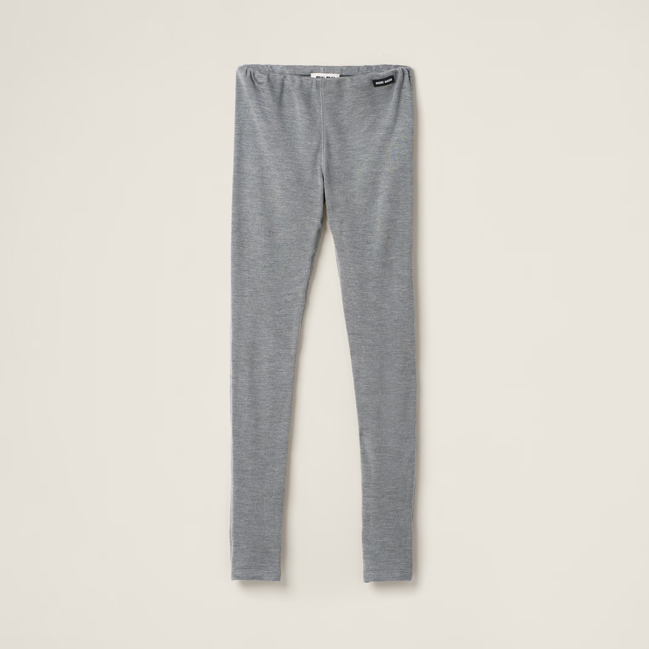 MiuMiu Silk Jersey Stretch knit Trousers Pants #nigo96517
