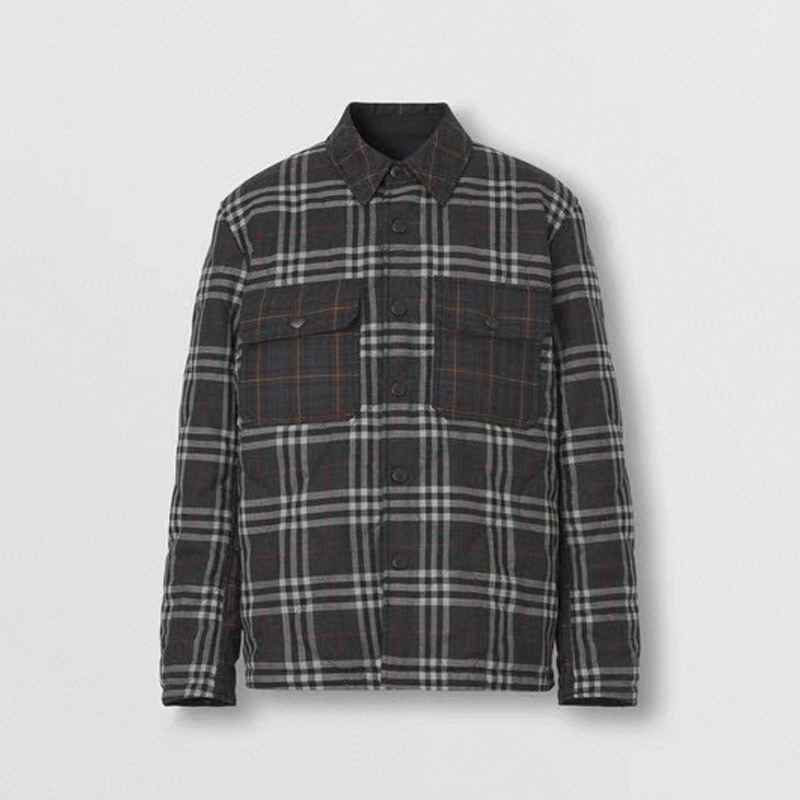 Burberry Double Sided Lapel Long Sleeved Jacket #nigo21849