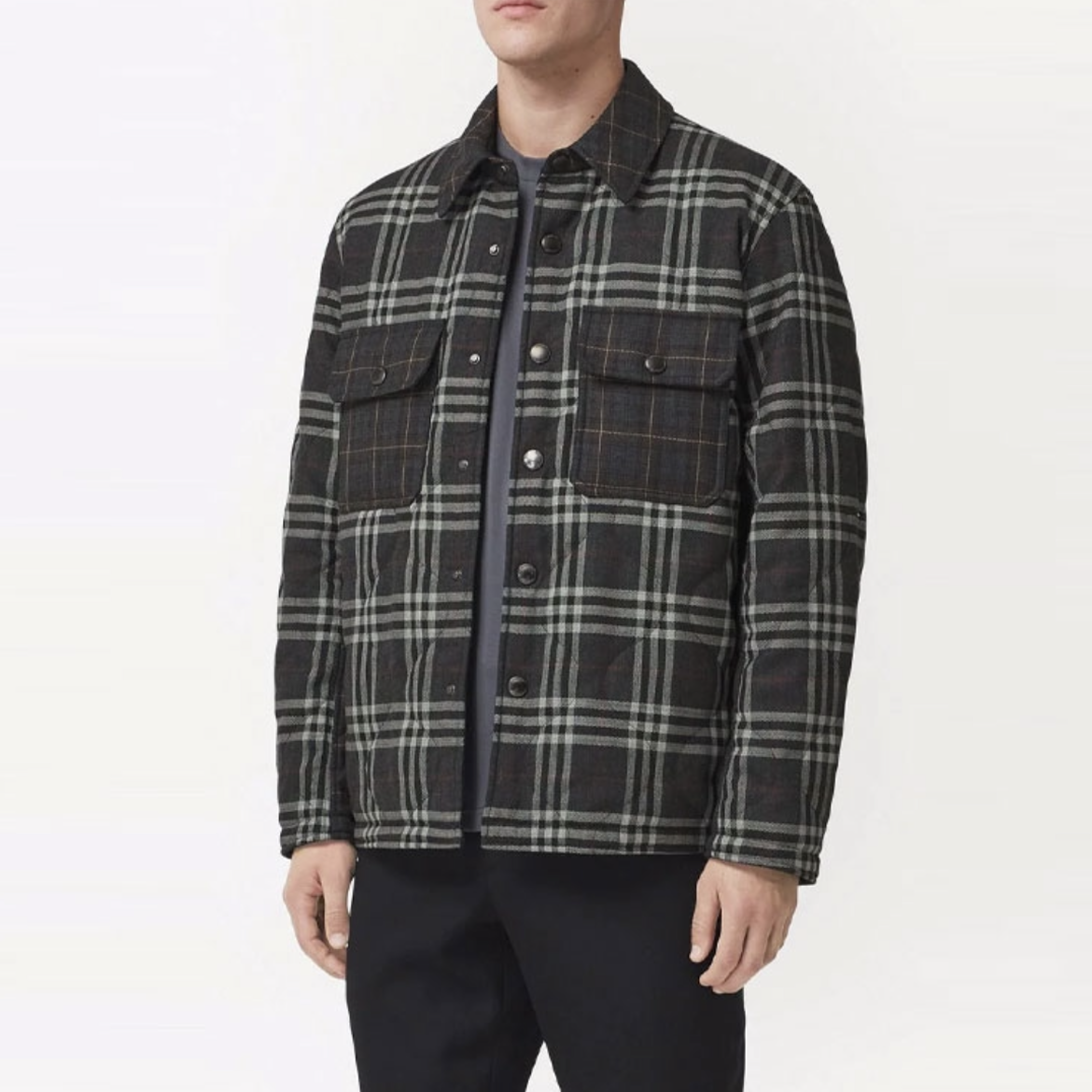 Burberry Double Sided Lapel Long Sleeved Jacket #nigo21849
