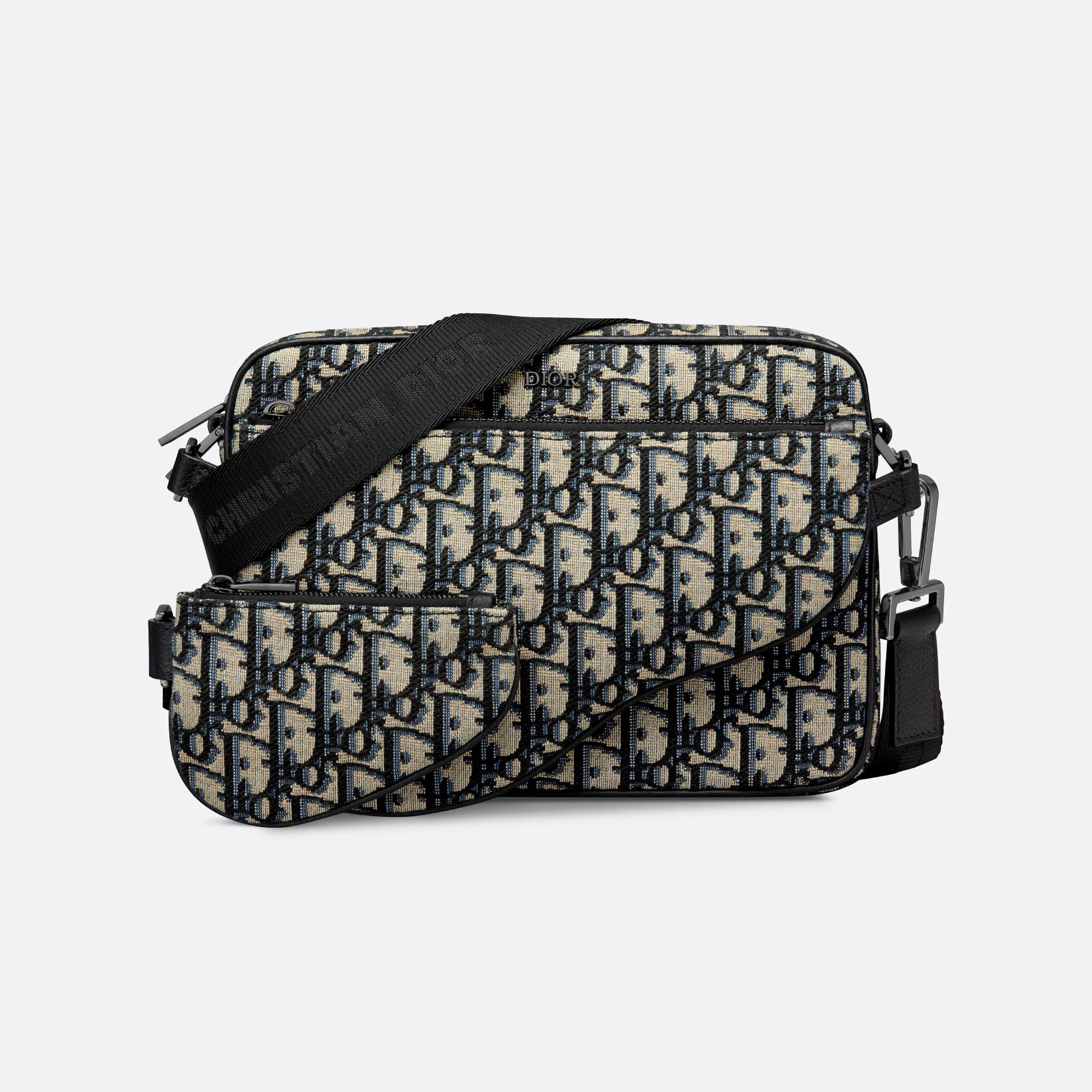 Dior Canvas Printed Diagonal Bag #nigo21844