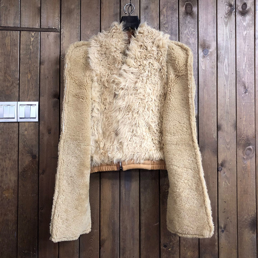 Rick Owens Fur Long Sleeve Jacket Ngvp #nigo6659